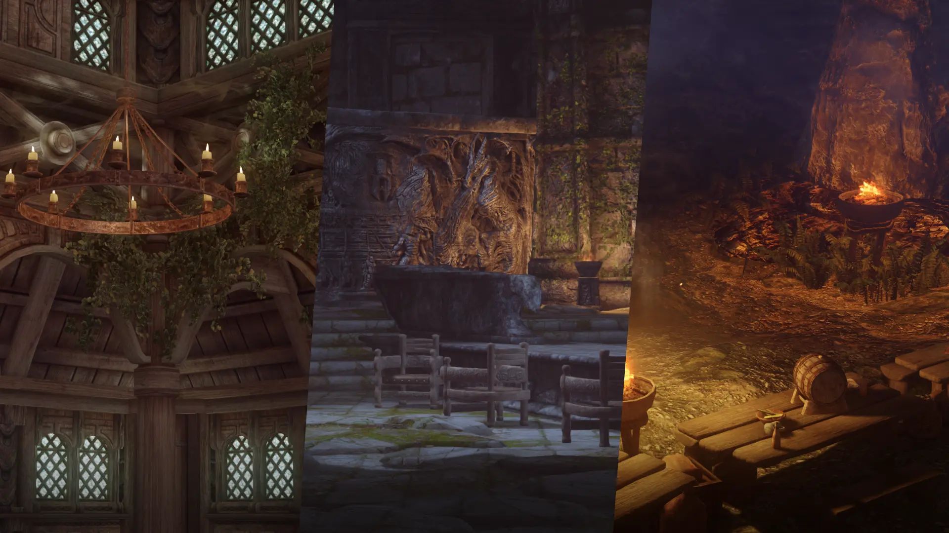 Reverb Interior Sounds Expansion (SRD - Rain Thunder Ambience - Fixes) mod for The Elder Scrolls V: Skyrim Special Edition