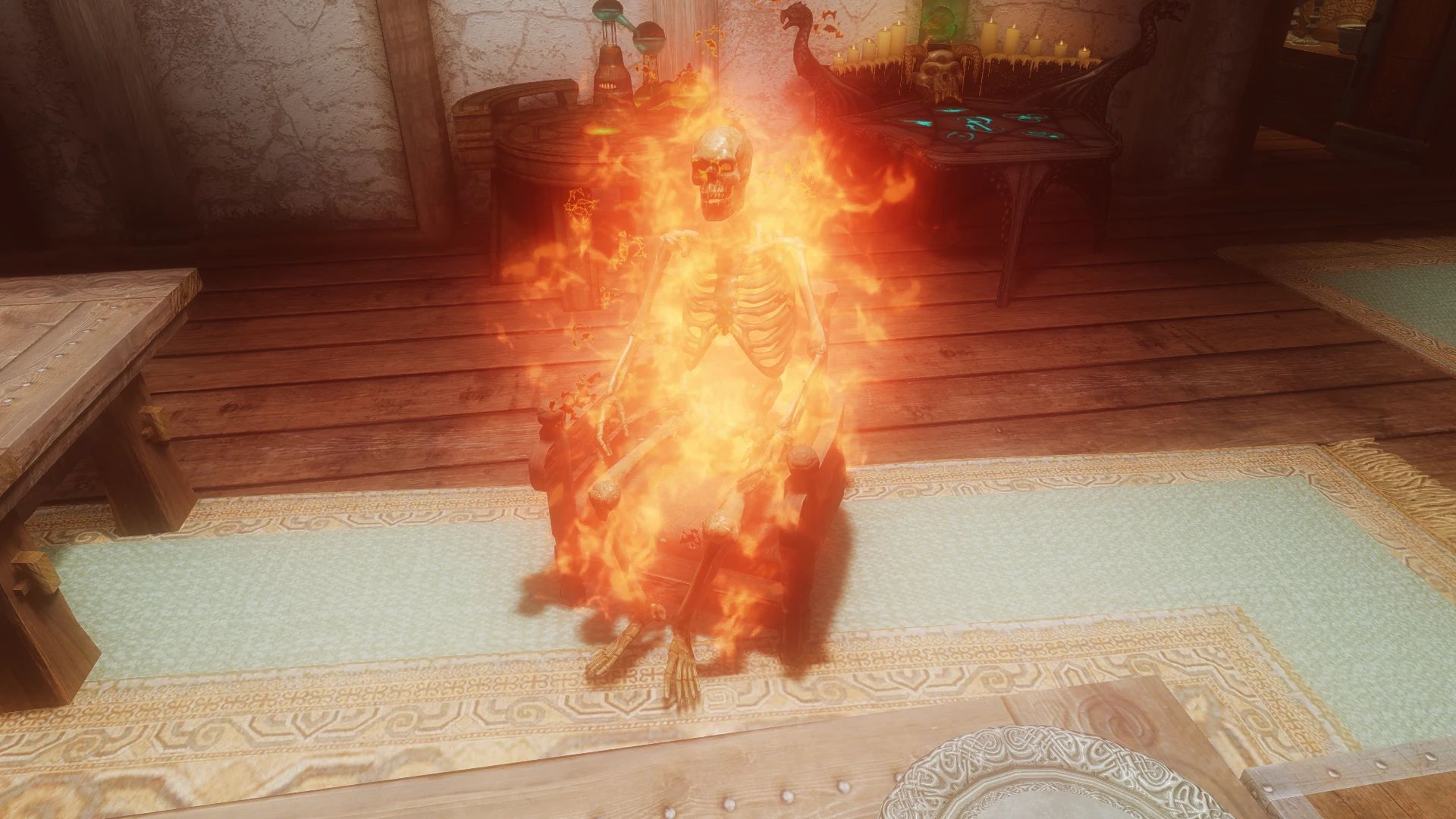 Frozen Electrocuted Combustion (FEC) mod for The Elder Scrolls V: Skyrim Special Edition