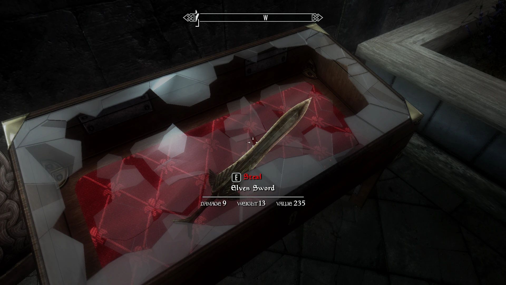 Destructible Display Cases mod for The Elder Scrolls V: Skyrim Special Edition