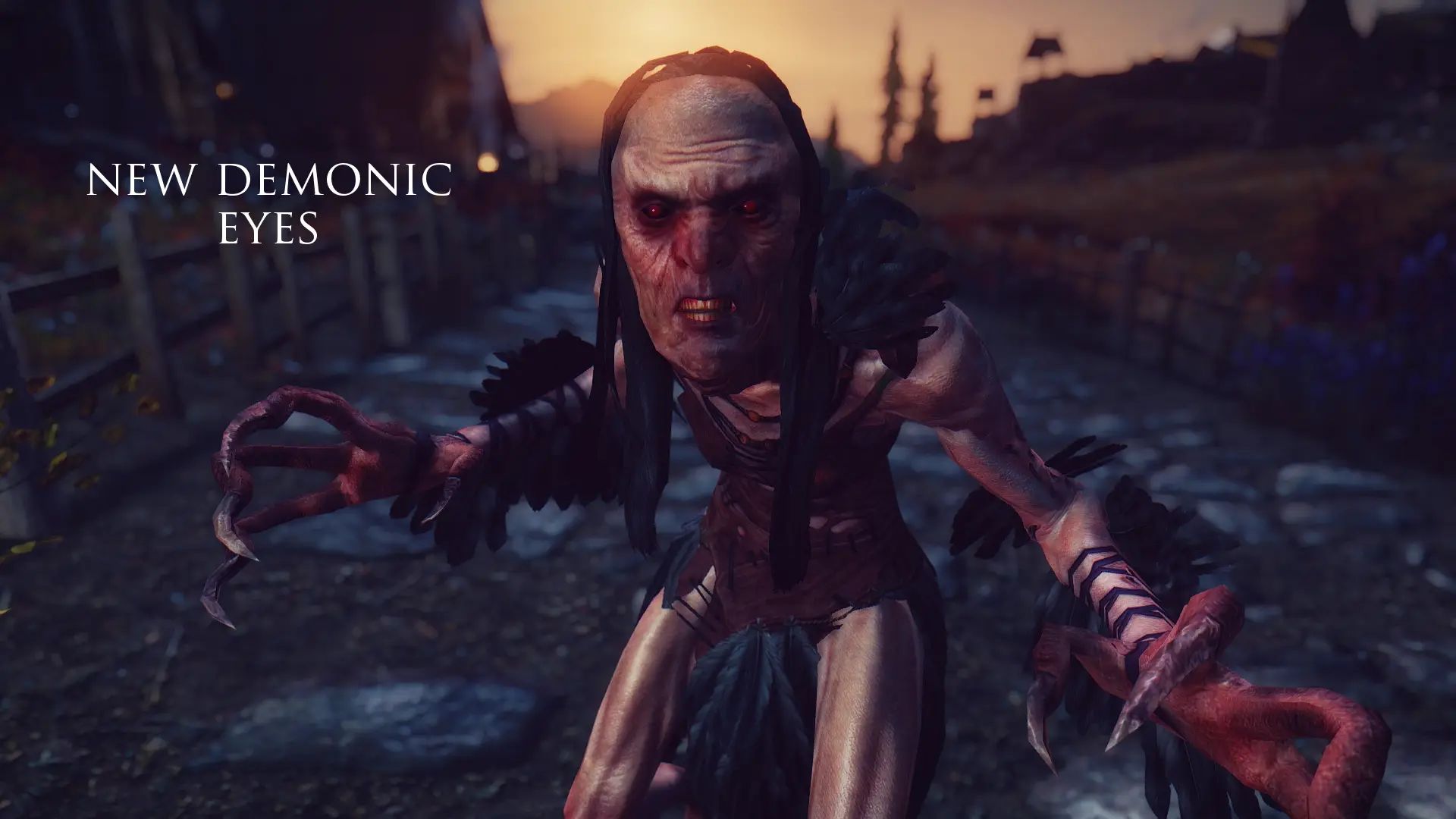 Realistic Skin Shaders - Falmer and Hagravens mod for The Elder Scrolls V: Skyrim Special Edition