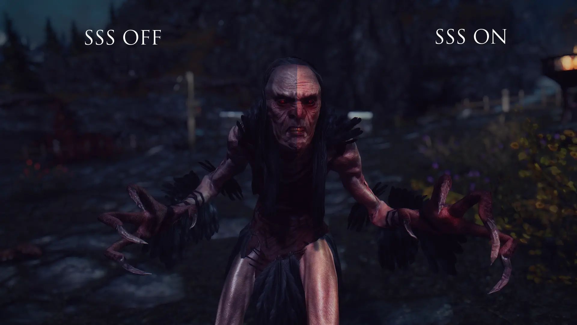 Realistic Skin Shaders - Falmer and Hagravens mod for The Elder Scrolls V: Skyrim Special Edition