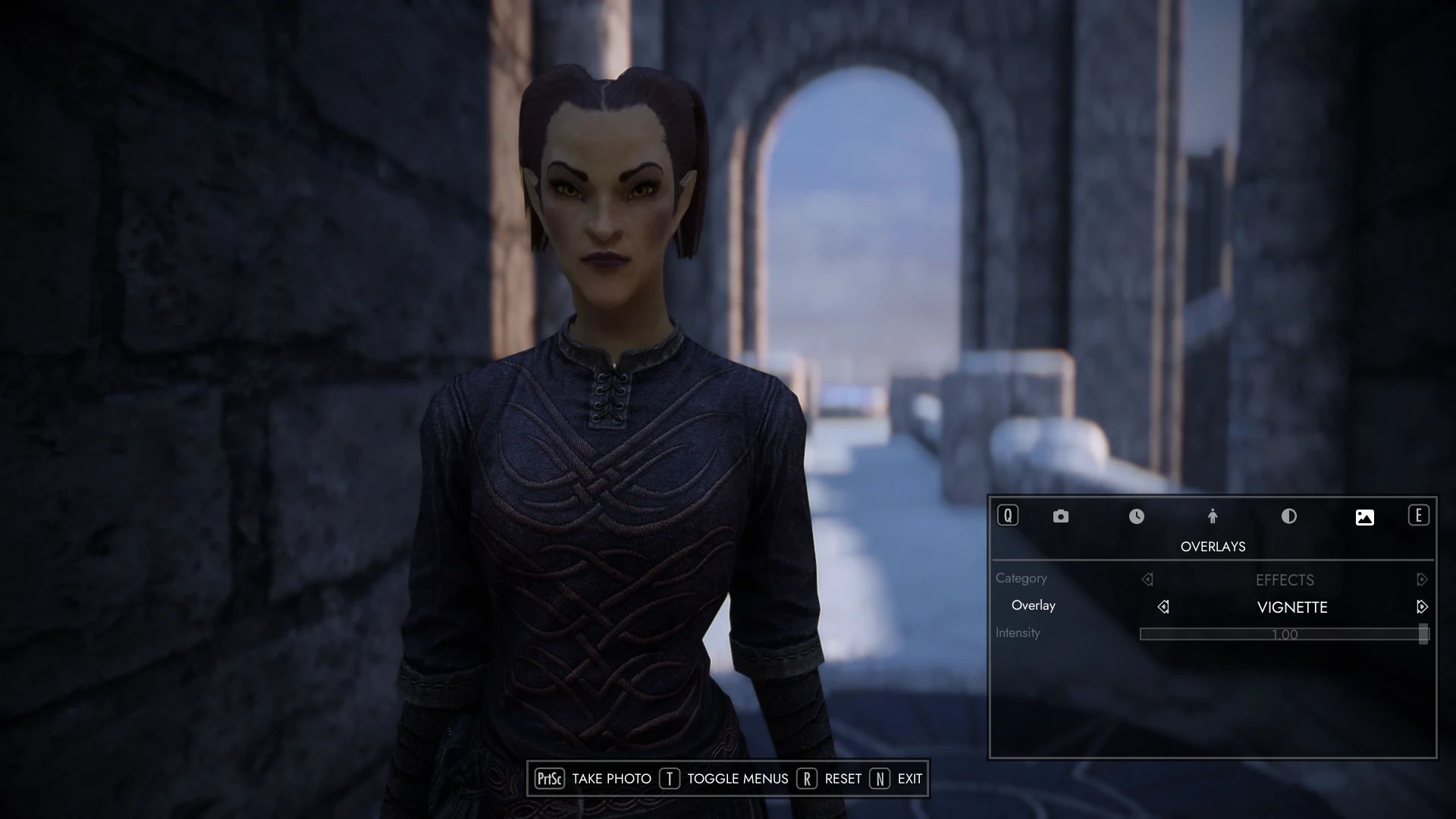 Photo Mode mod for The Elder Scrolls V: Skyrim Special Edition