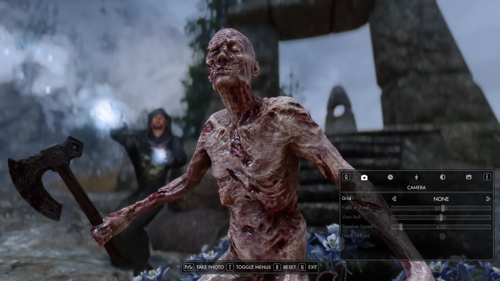 Photo Mode mod for The Elder Scrolls V: Skyrim Special Edition