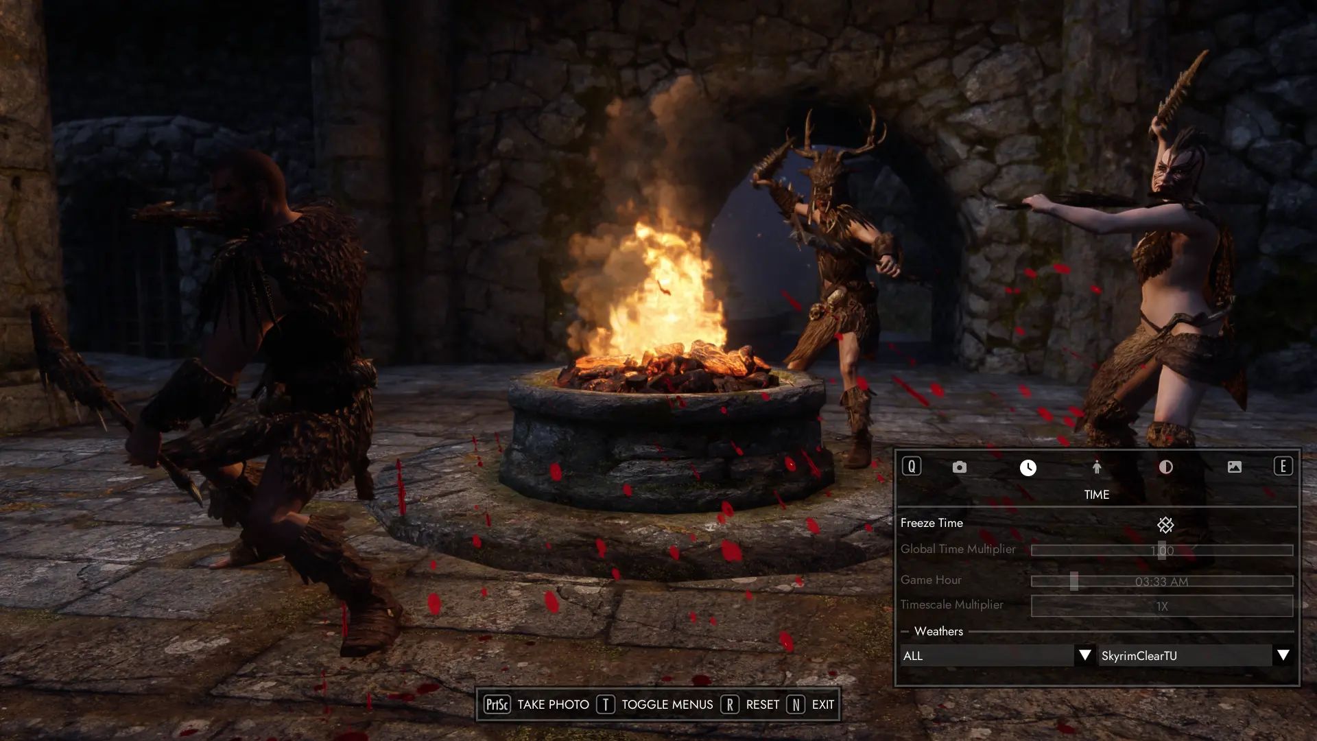 Photo Mode mod for The Elder Scrolls V: Skyrim Special Edition