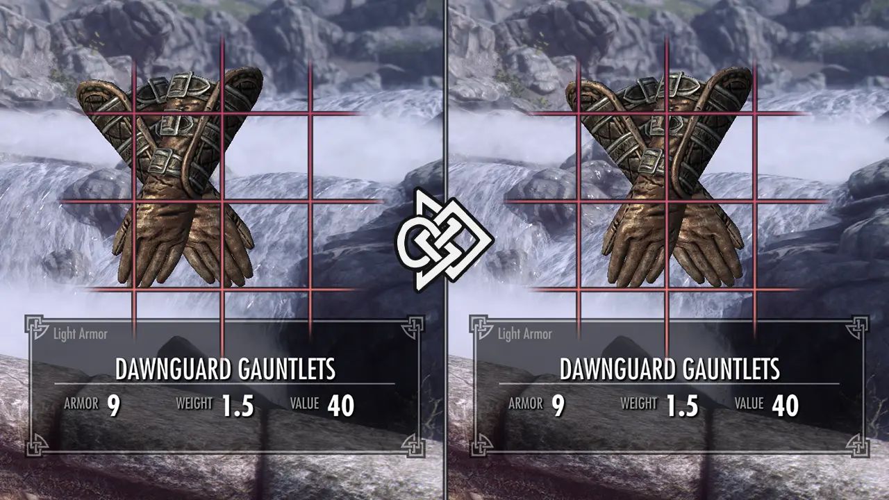SkyUI 3D Item Offset Fix (Centered Item Card - Script Fix - Improvement) mod for The Elder Scrolls V: Skyrim Special Edition