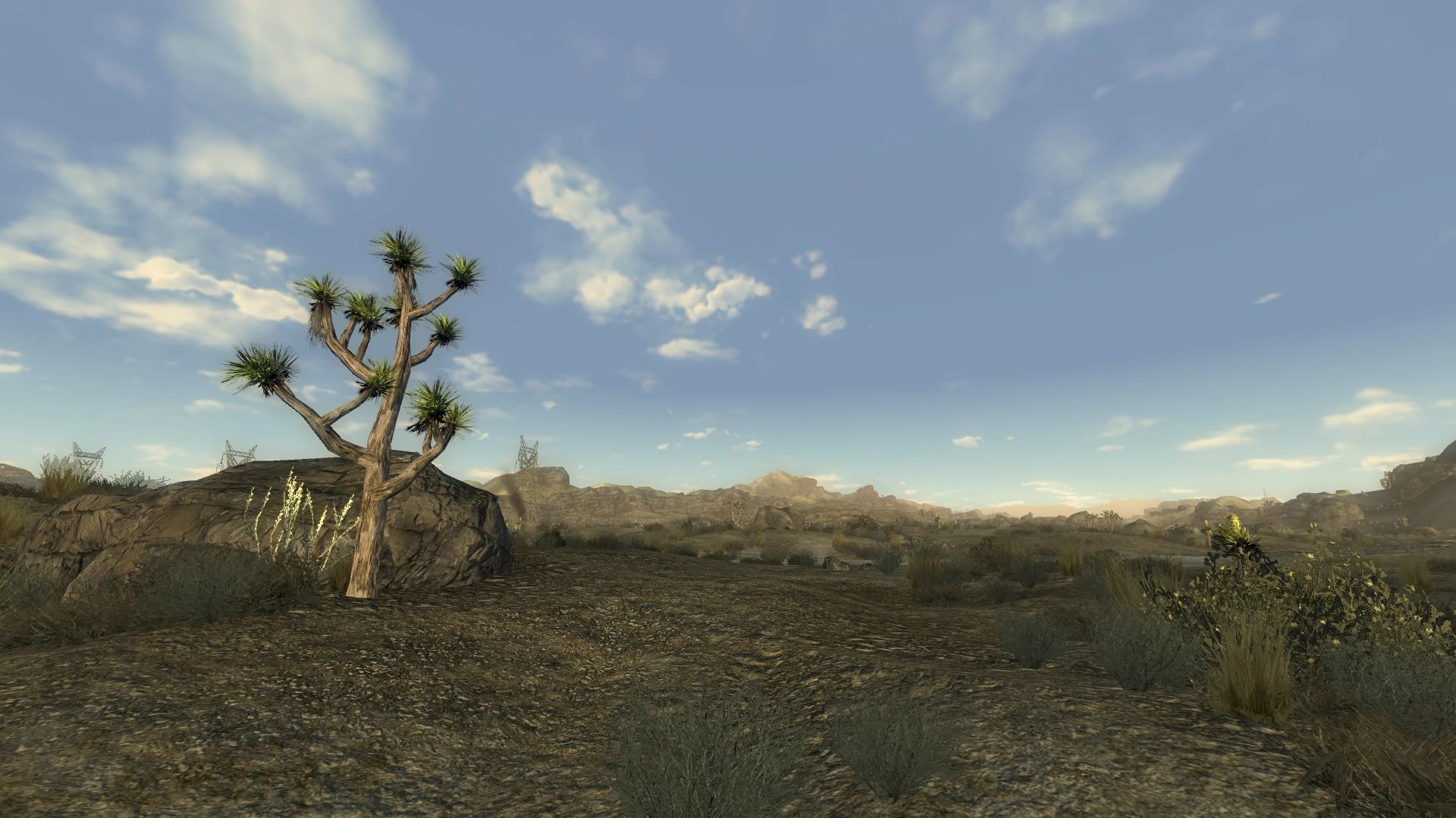 Perfect Skies mod for Fallout: New Vegas
