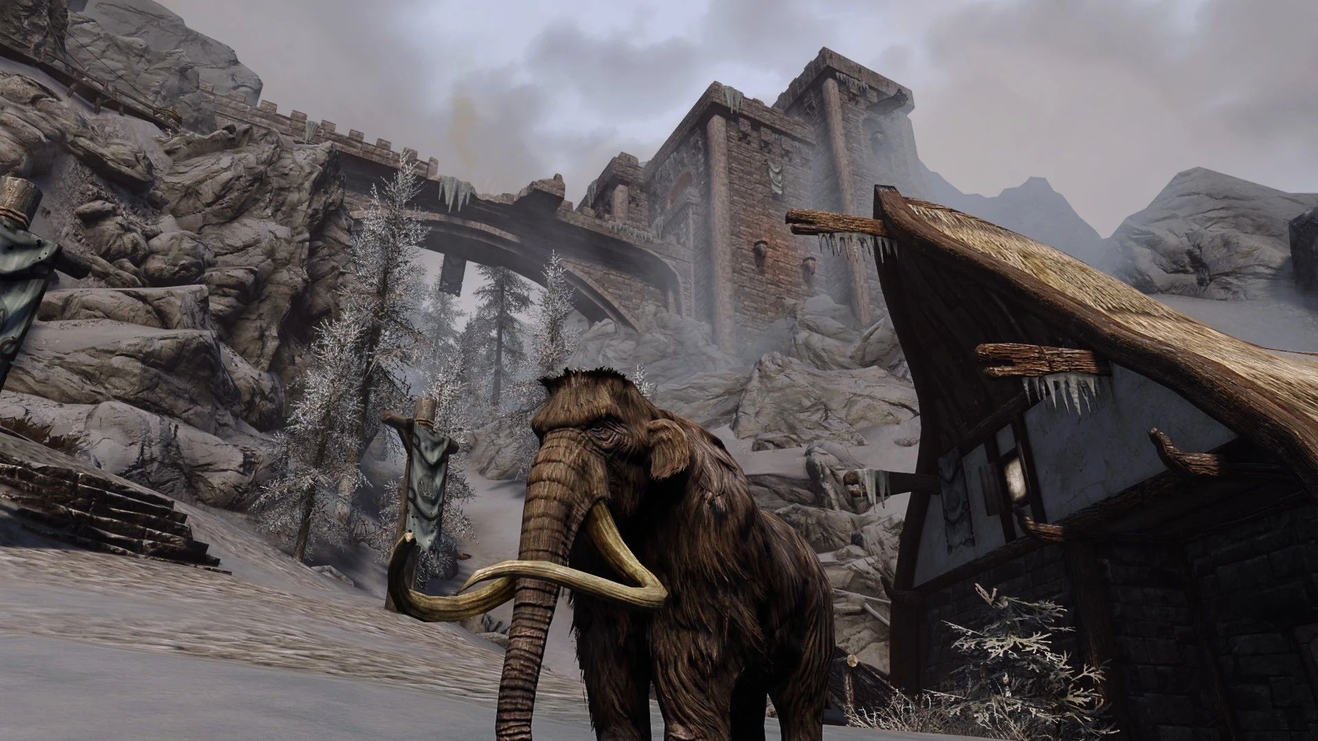 Mana - The Pocket Mammoth Pet mod for The Elder Scrolls V: Skyrim Special Edition