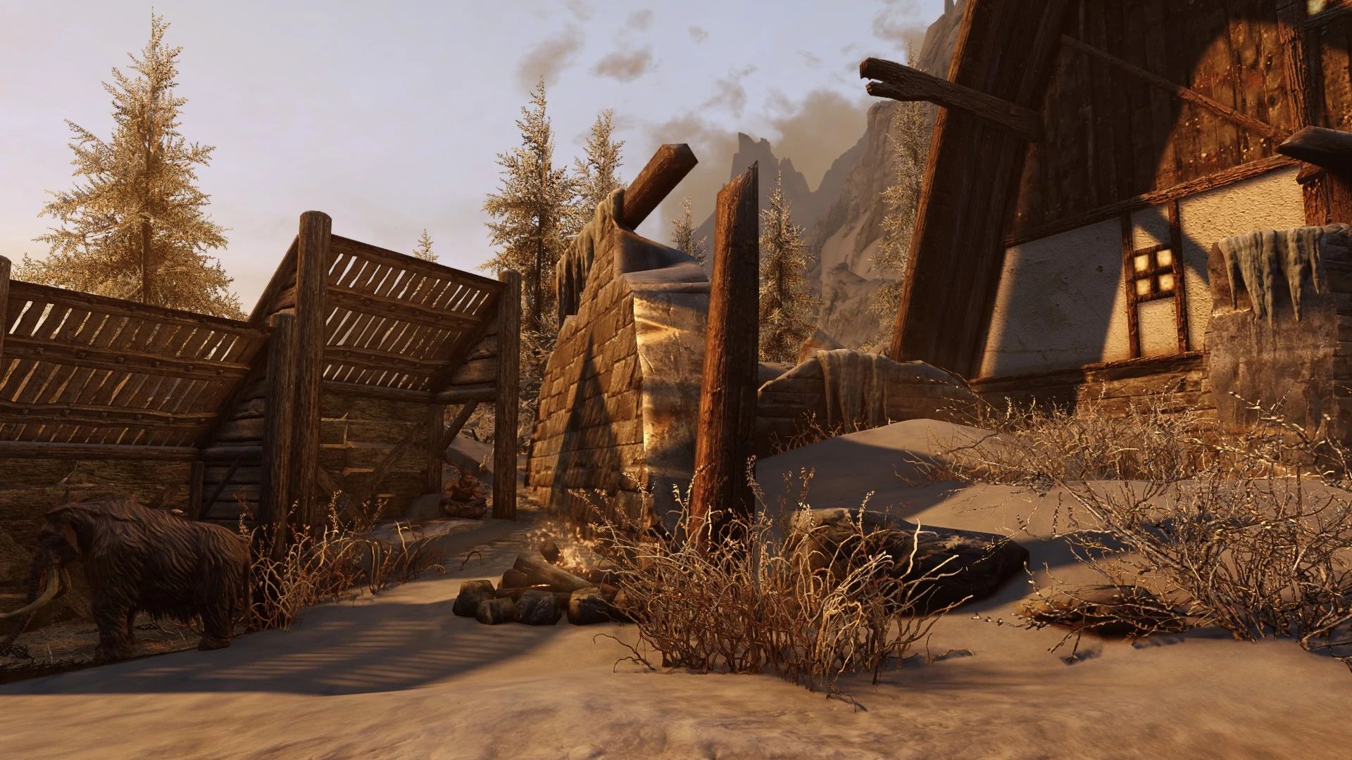 Mana - The Pocket Mammoth Pet mod for The Elder Scrolls V: Skyrim Special Edition