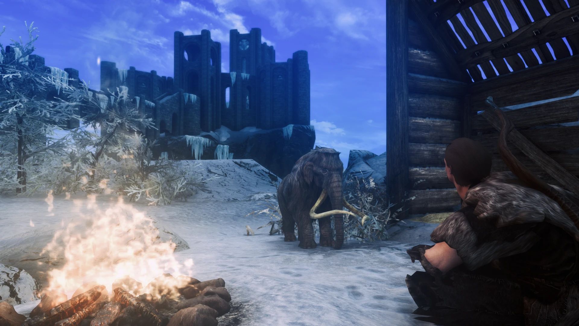 Mana - The Pocket Mammoth Pet mod for The Elder Scrolls V: Skyrim Special Edition