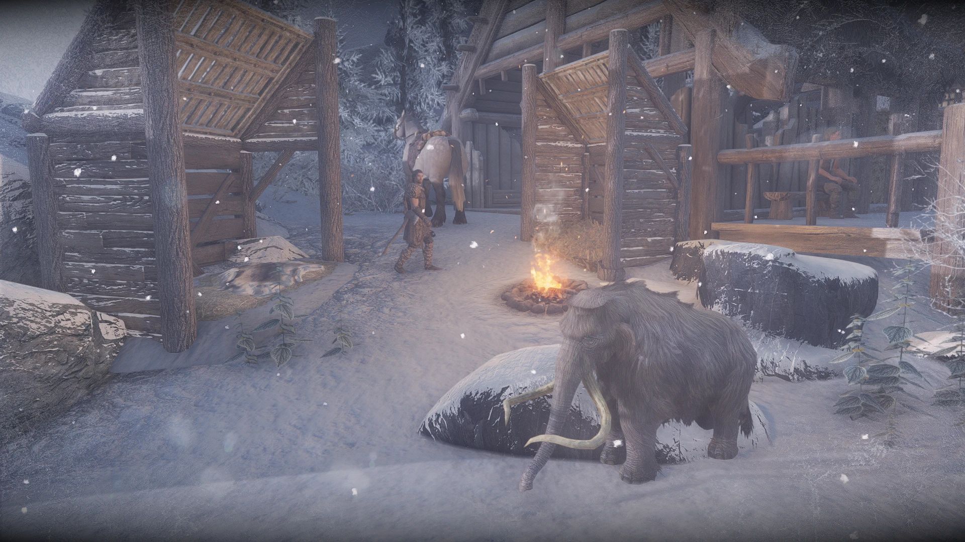 Mana - The Pocket Mammoth Pet mod for The Elder Scrolls V: Skyrim Special Edition