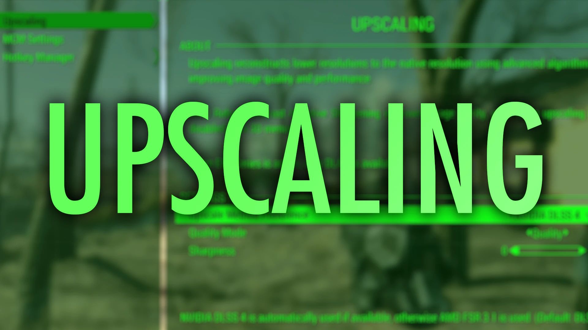 Upscaling mod for Fallout 4