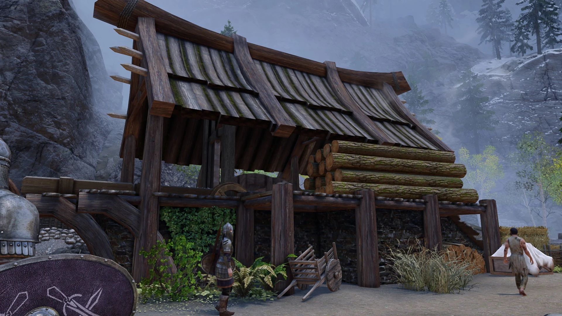 Thuldor's Ivarstead - Riften Stone Alternate Texture mod for The Elder Scrolls V: Skyrim Special Edition