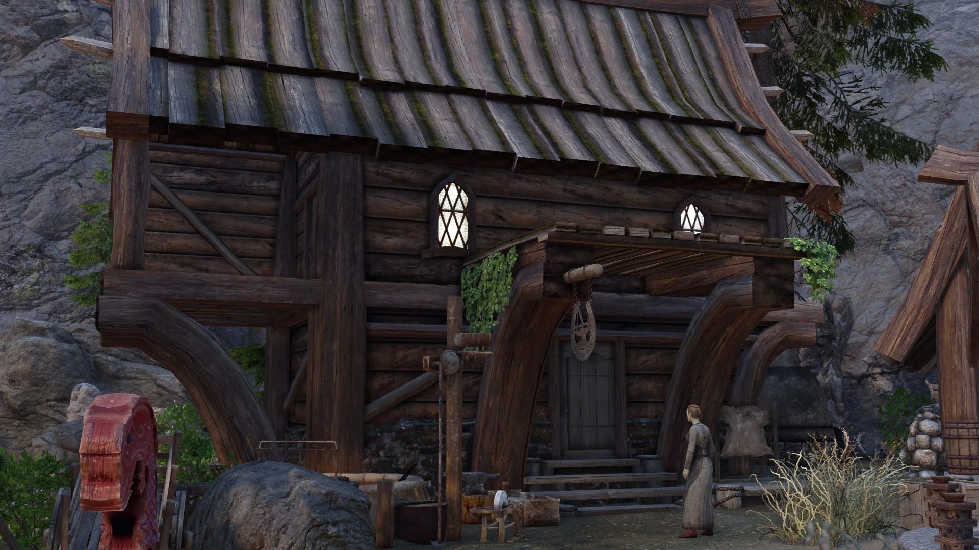 Thuldor's Ivarstead - Riften Stone Alternate Texture mod for The Elder Scrolls V: Skyrim Special Edition