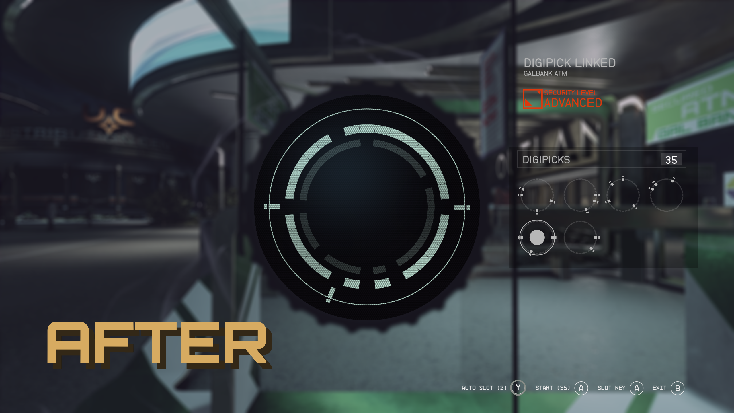 No Digipick Menu Background mod for Starfield