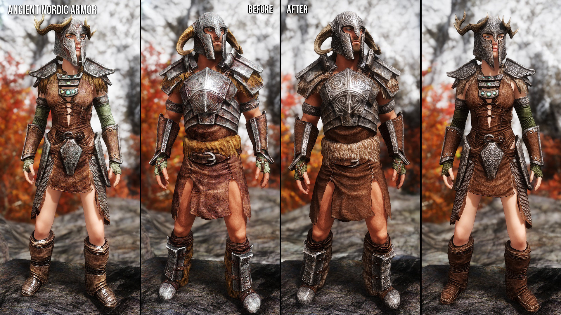 Ancient Nord Armors and Weapons Retexture SE mod for The Elder Scrolls V: Skyrim Special Edition