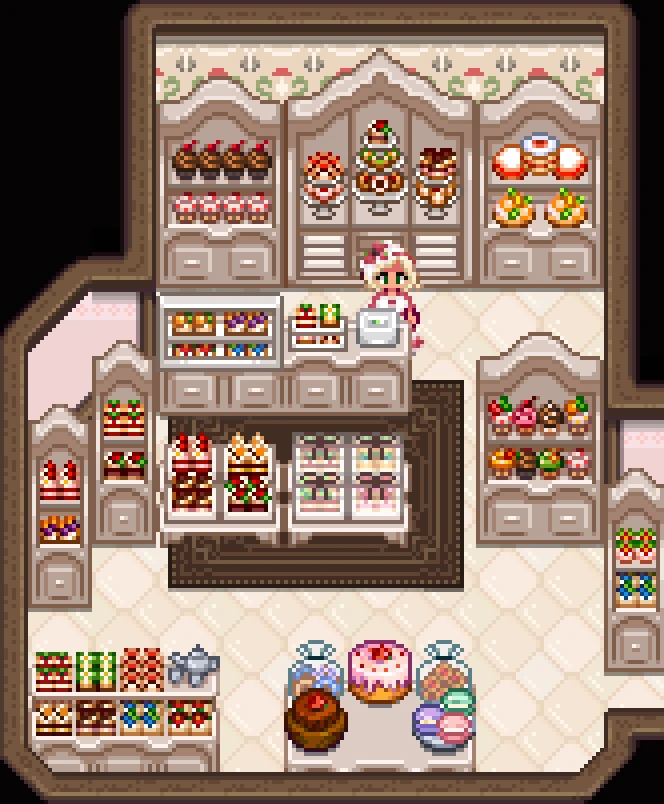 HxW Boutique Bakery mod for Stardew Valley