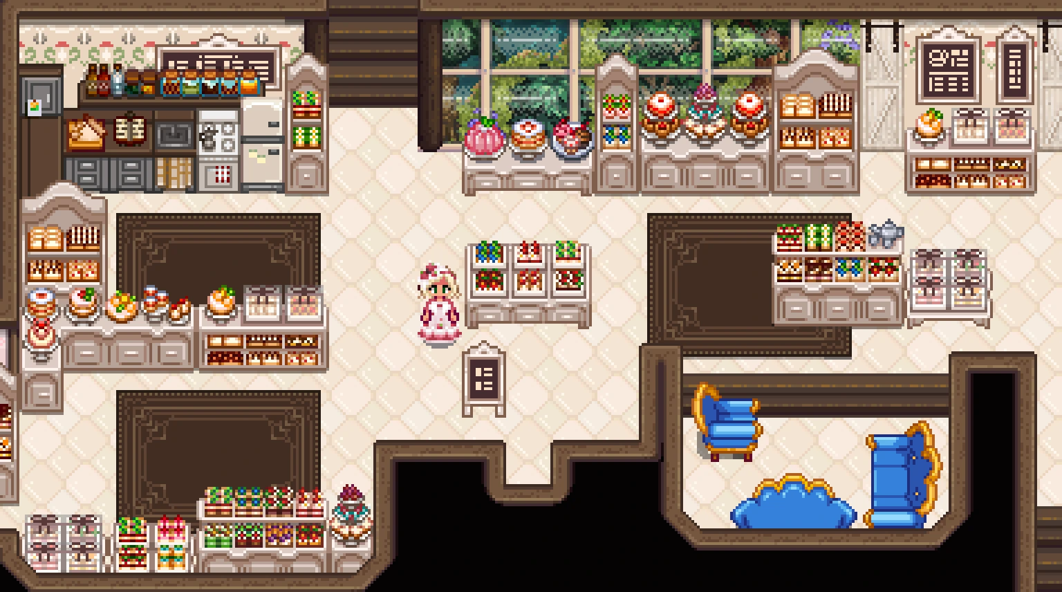 HxW Boutique Bakery mod for Stardew Valley