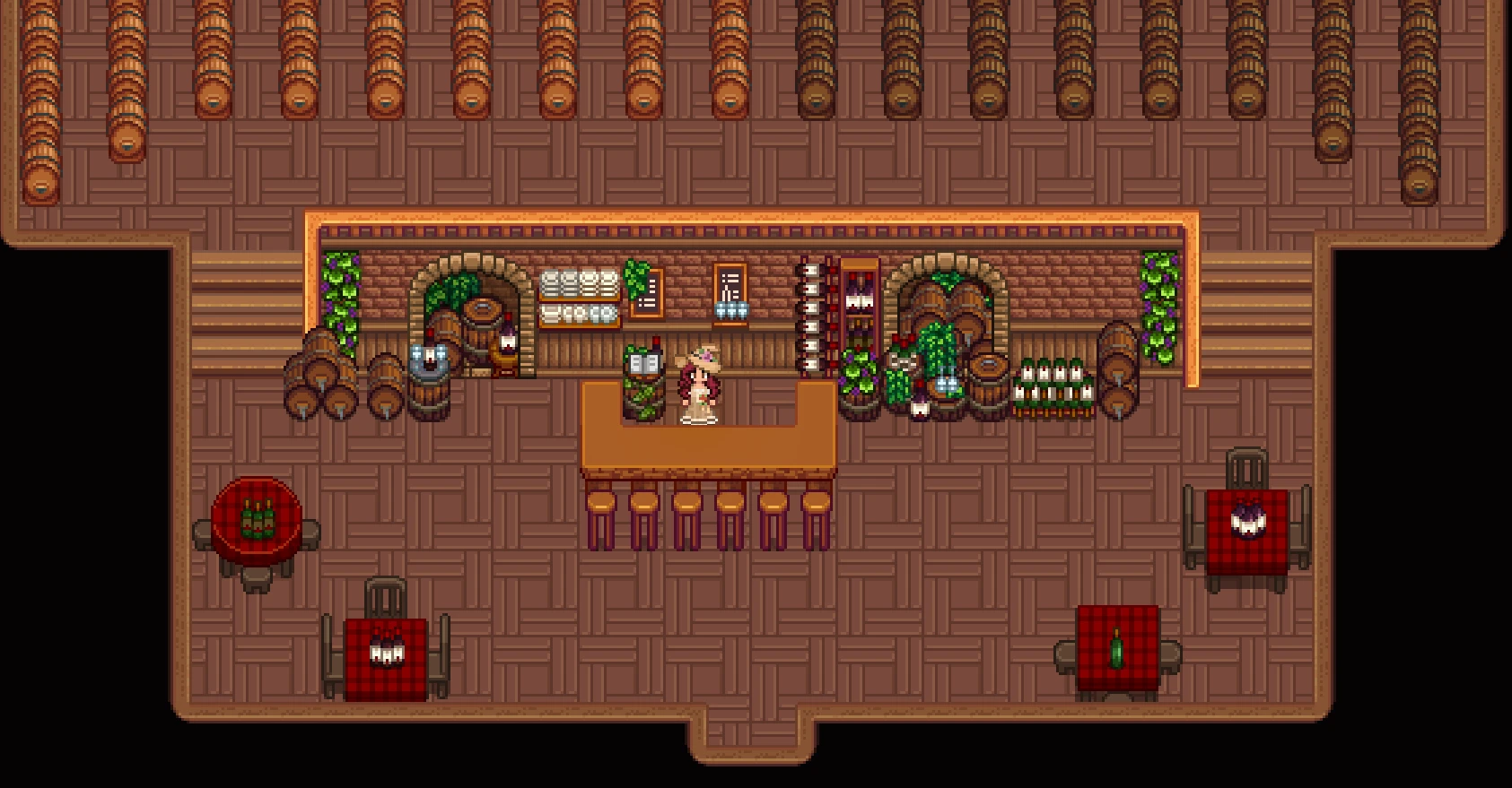 HxW Buildable Brewery mod for Stardew Valley