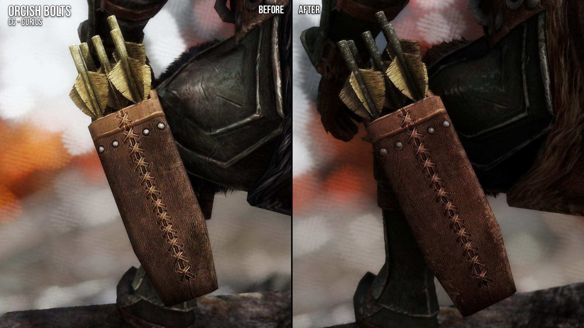 Orcish Armors and Weapons Retexture SE mod for The Elder Scrolls V: Skyrim Special Edition