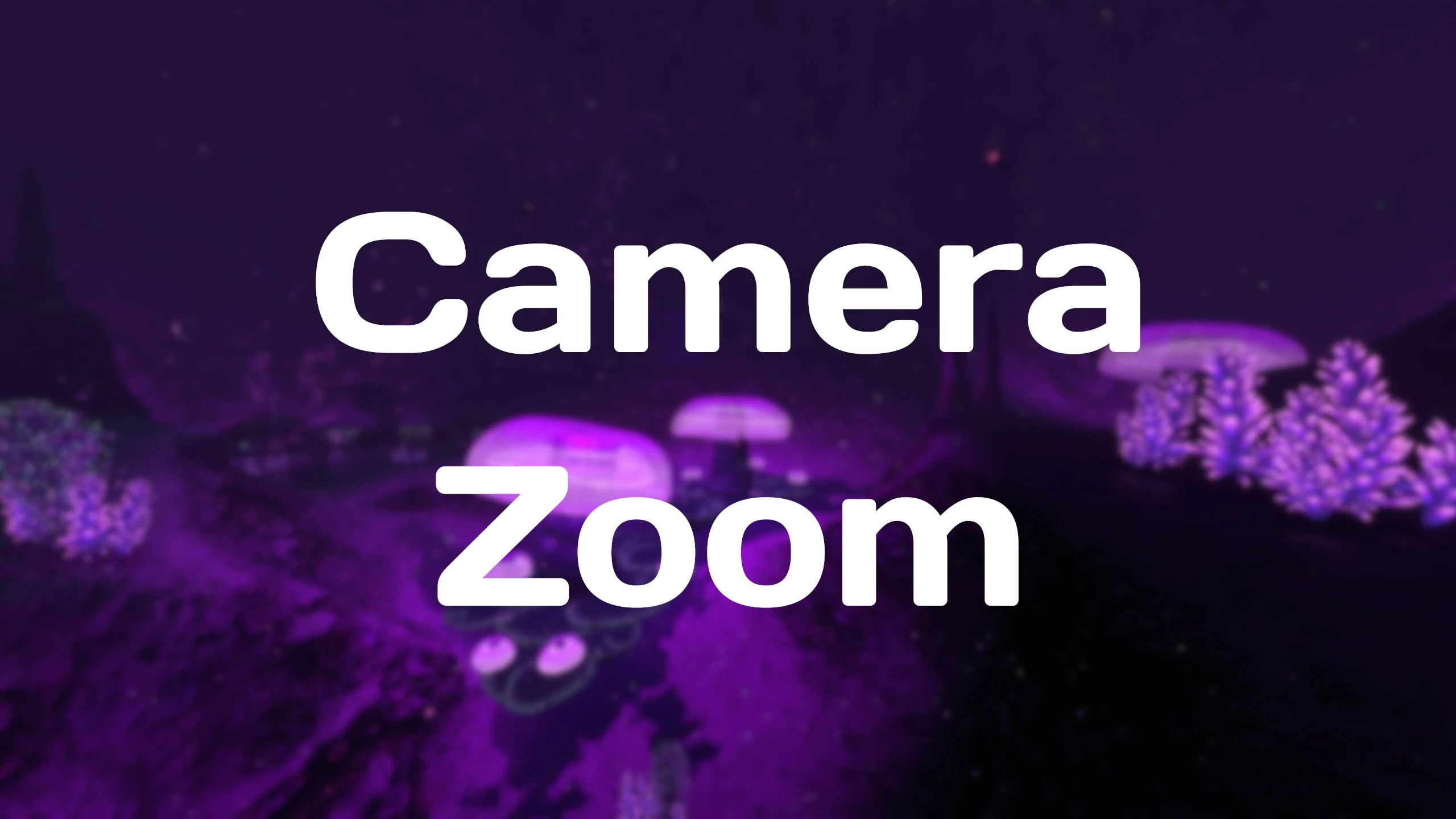 Camera Zoom mod for Subnautica