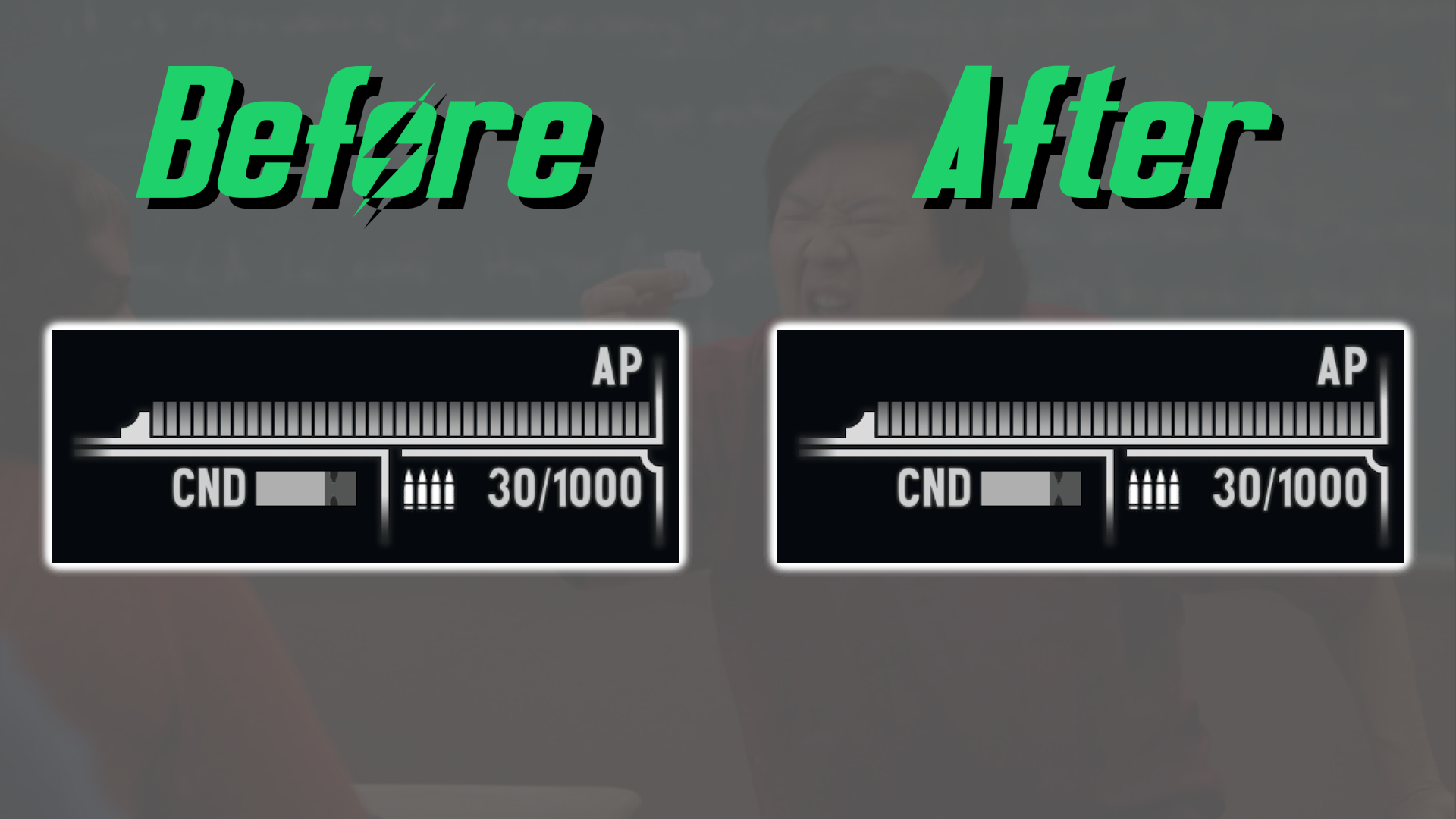 Clean Repair Meter Pips mod for Fallout: New Vegas