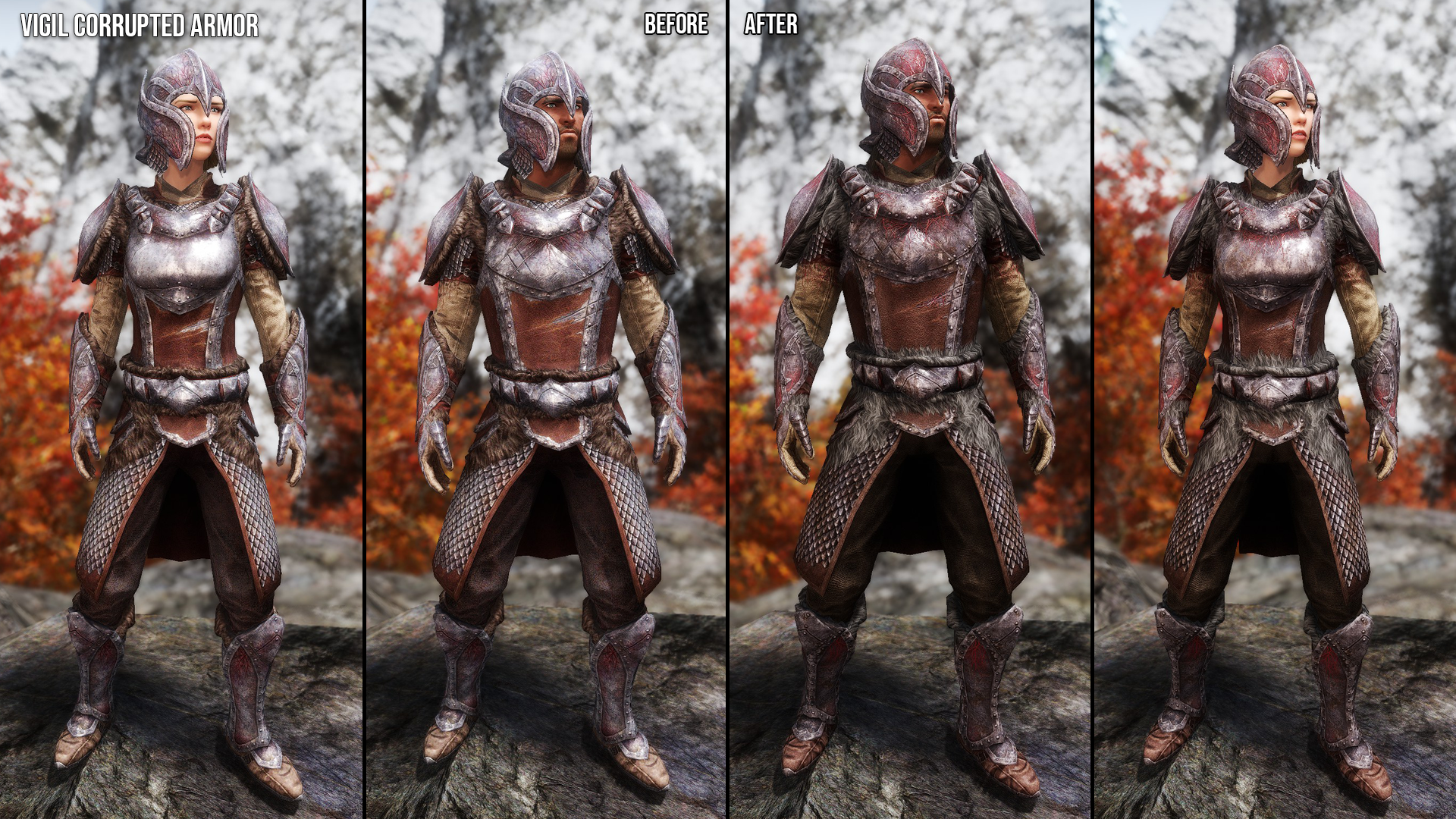 Vigil Enforcer Retexture SE mod for The Elder Scrolls V: Skyrim Special Edition