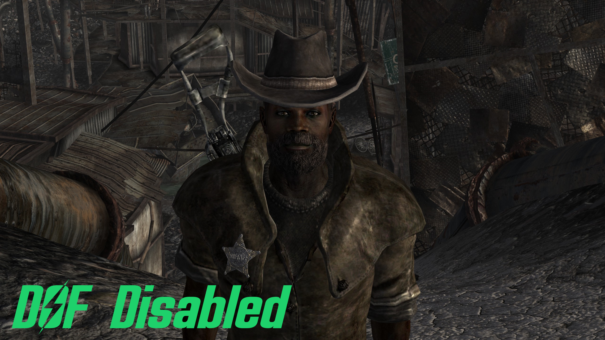 Dialogue DoF Disabler mod for Fallout: New Vegas