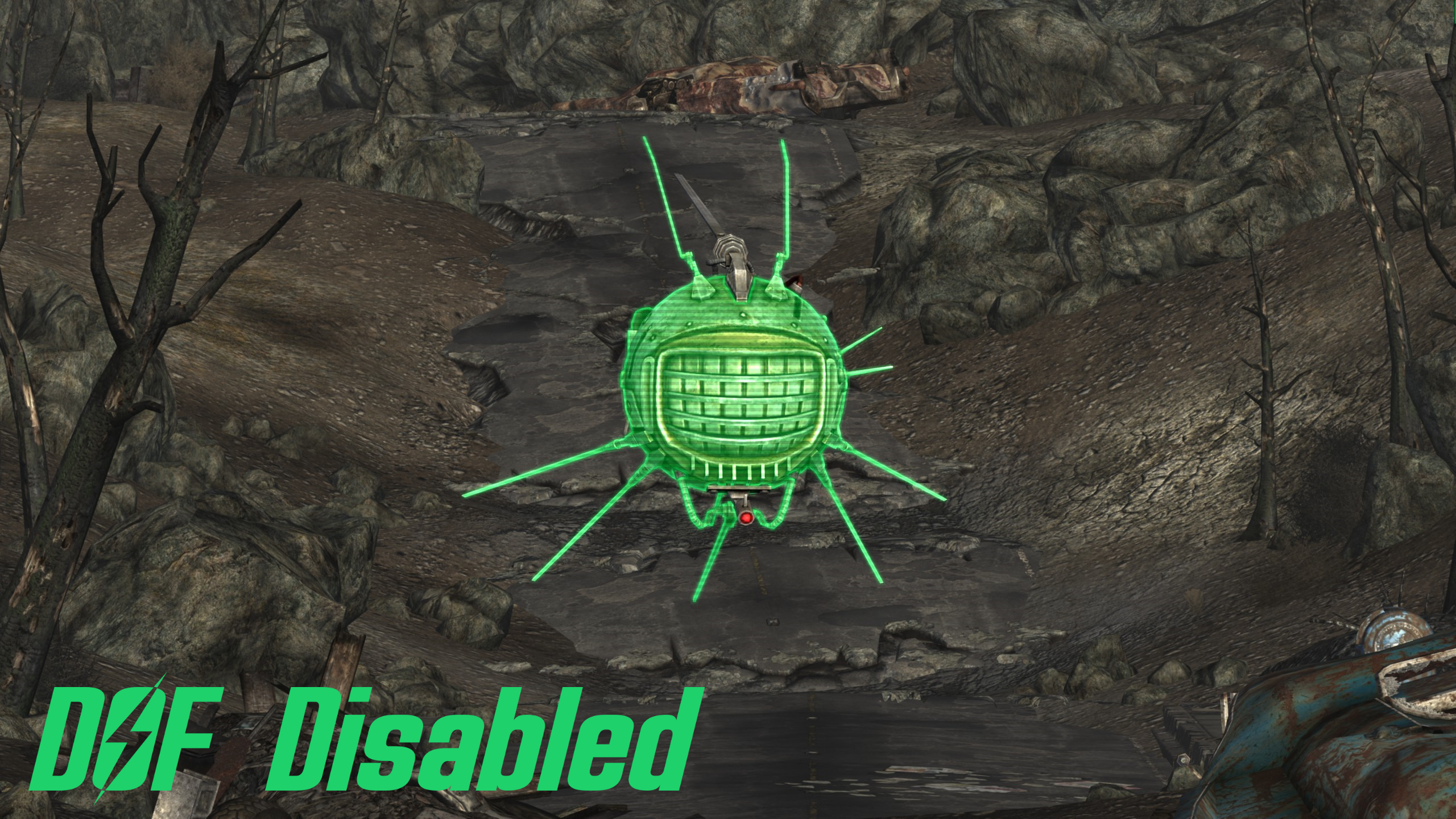 VATS DoF Disabler mod for Fallout: New Vegas