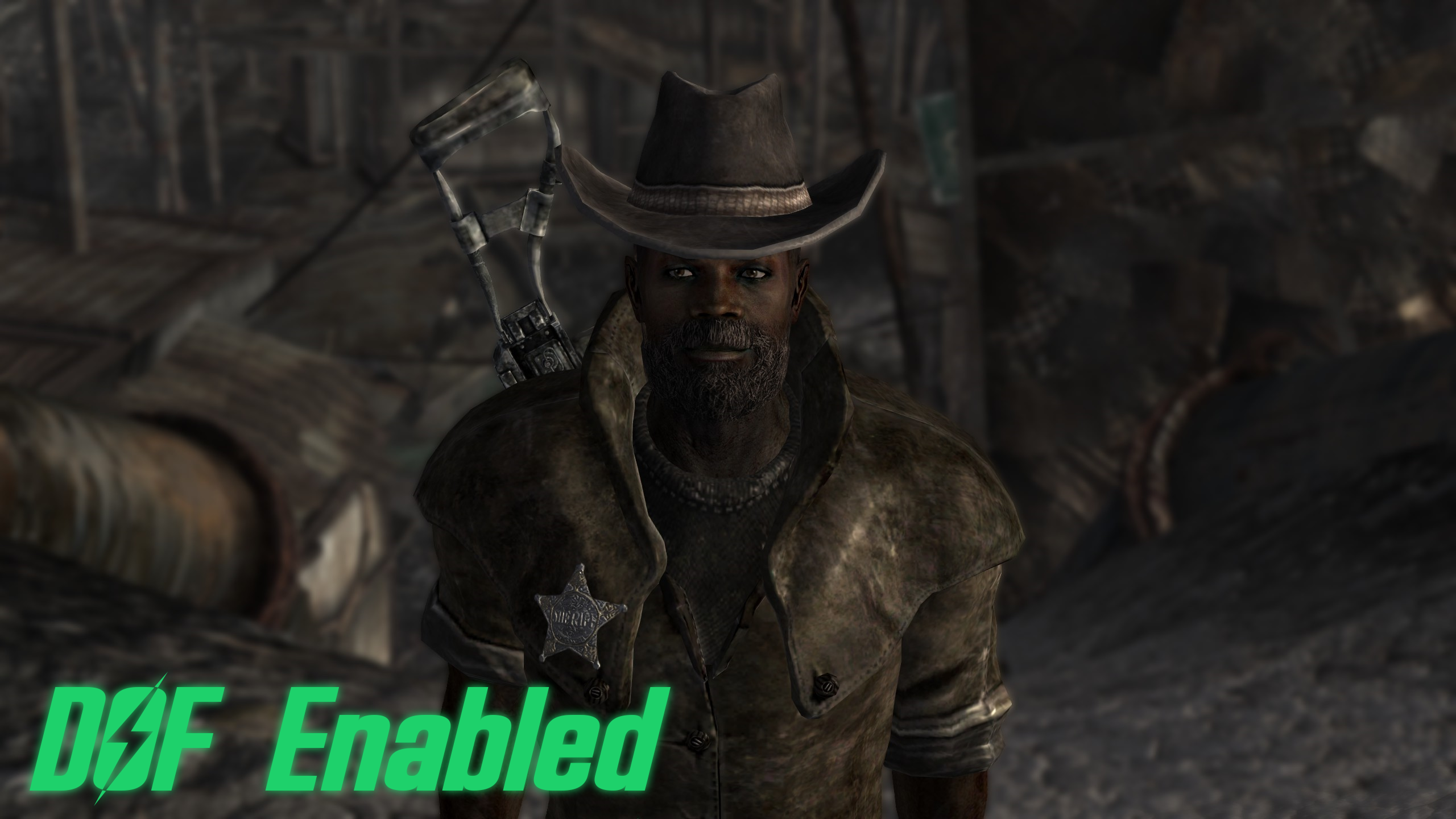 Dialogue DoF Disabler mod for Fallout: New Vegas