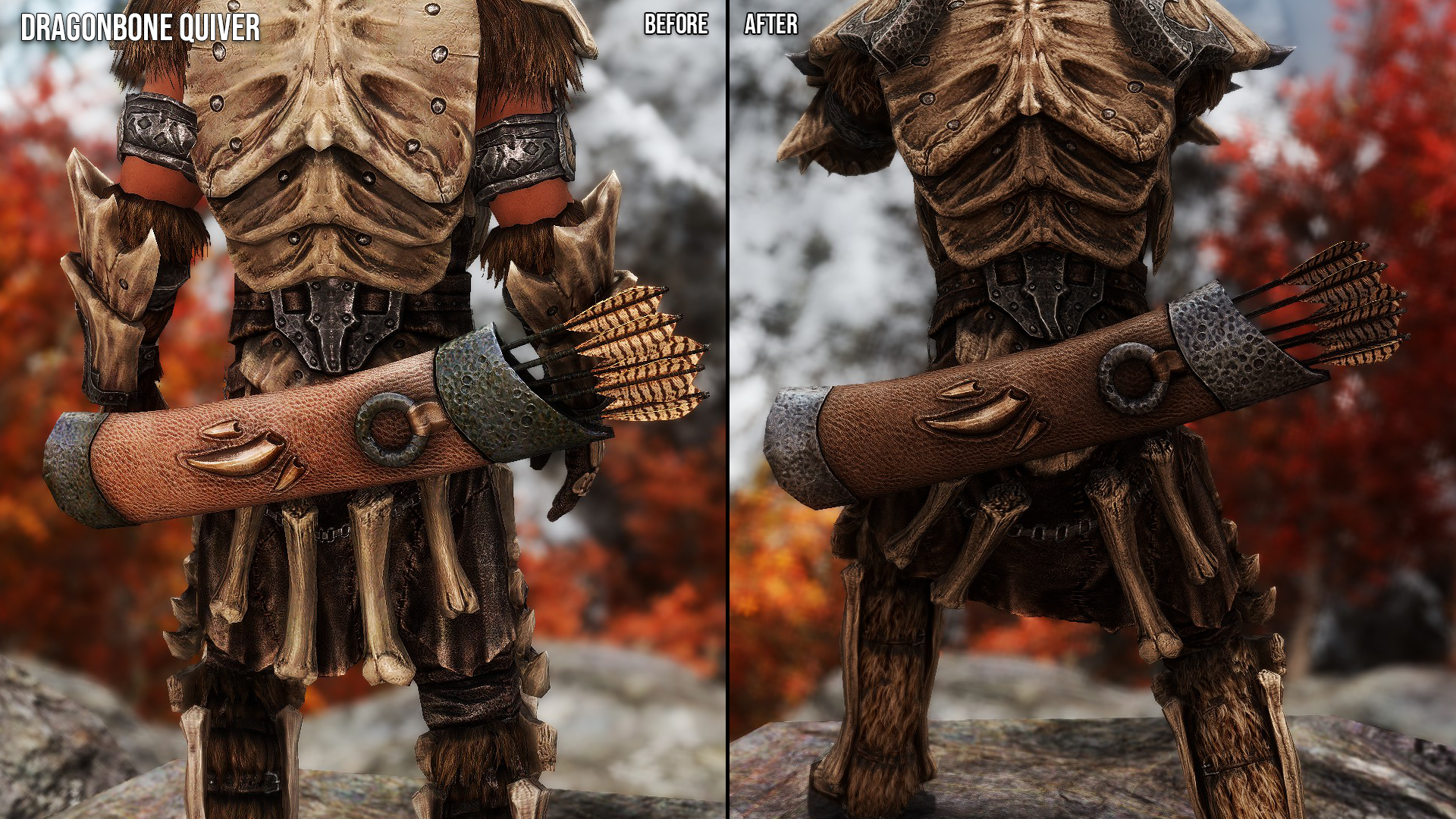 Dragon Armors and Weapons Retexture SE mod for The Elder Scrolls V: Skyrim Special Edition