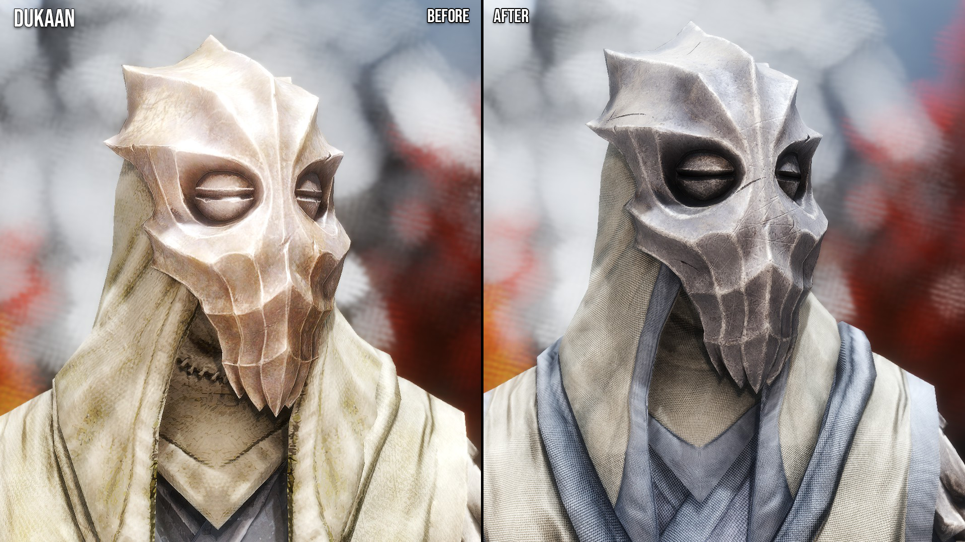 Dragon Priests Retexture SE mod for The Elder Scrolls V: Skyrim Special Edition