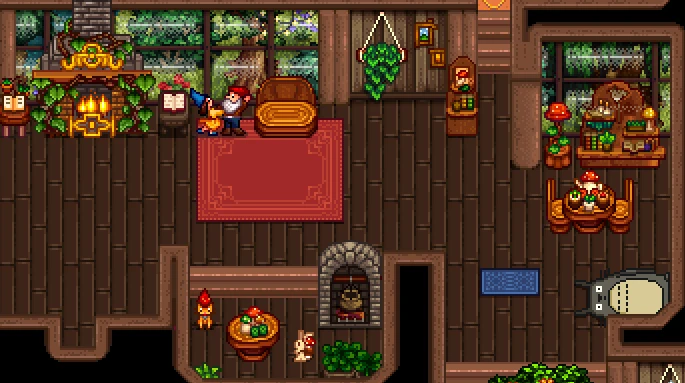 HxW Fairy Garden Indoor Furniture mod for Stardew Valley