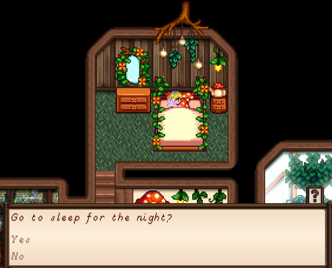 HxW Fairy Garden Indoor Furniture mod for Stardew Valley