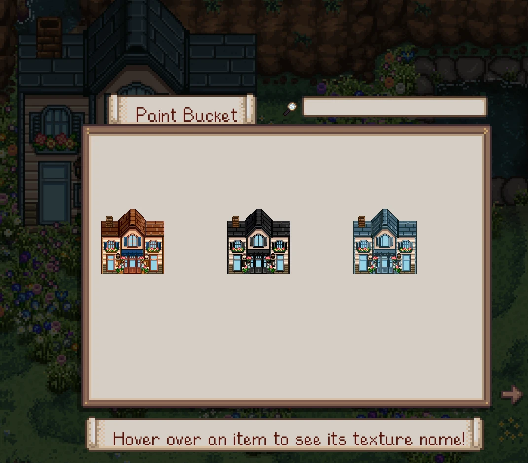 HxW Buildable Flower Shop mod for Stardew Valley