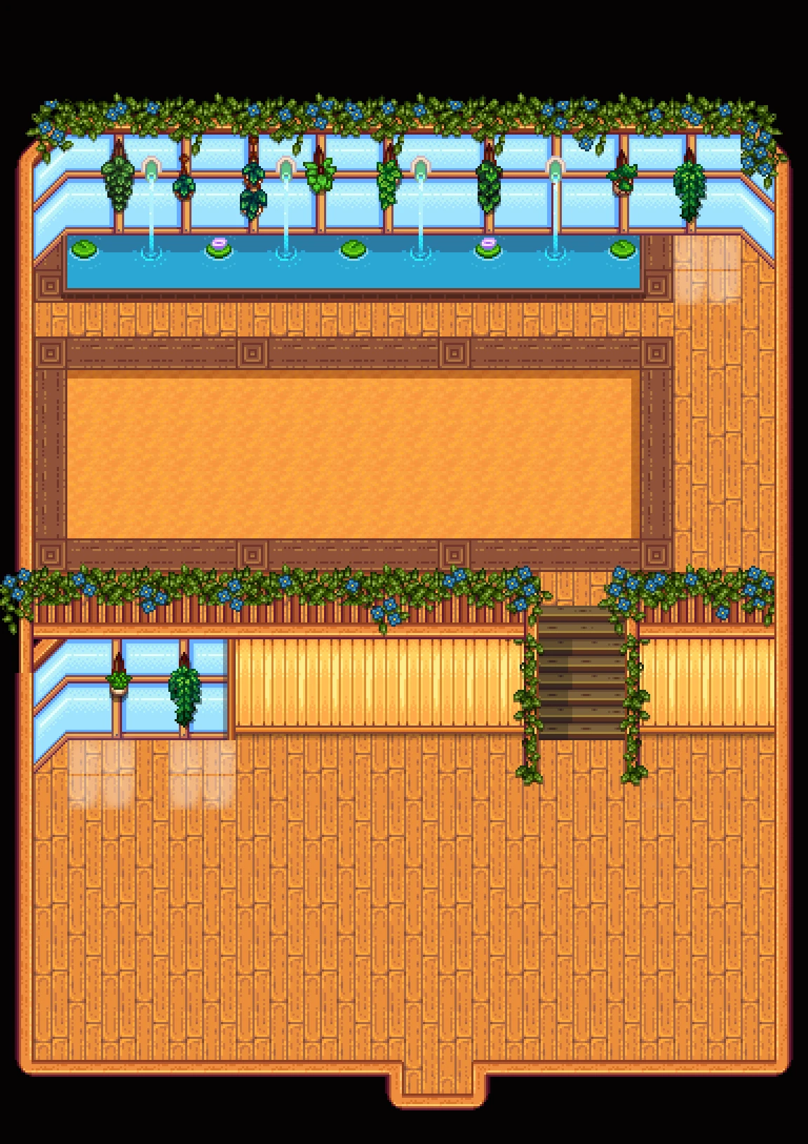 HxW Buildable Flower Shop mod for Stardew Valley