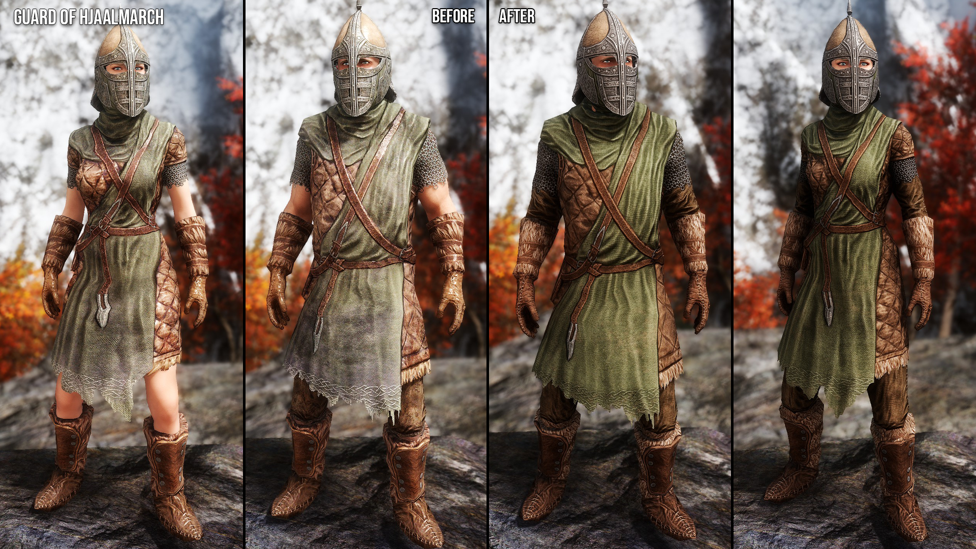 Guards and Stormcloaks Armors Retexture SE mod for The Elder Scrolls V: Skyrim Special Edition