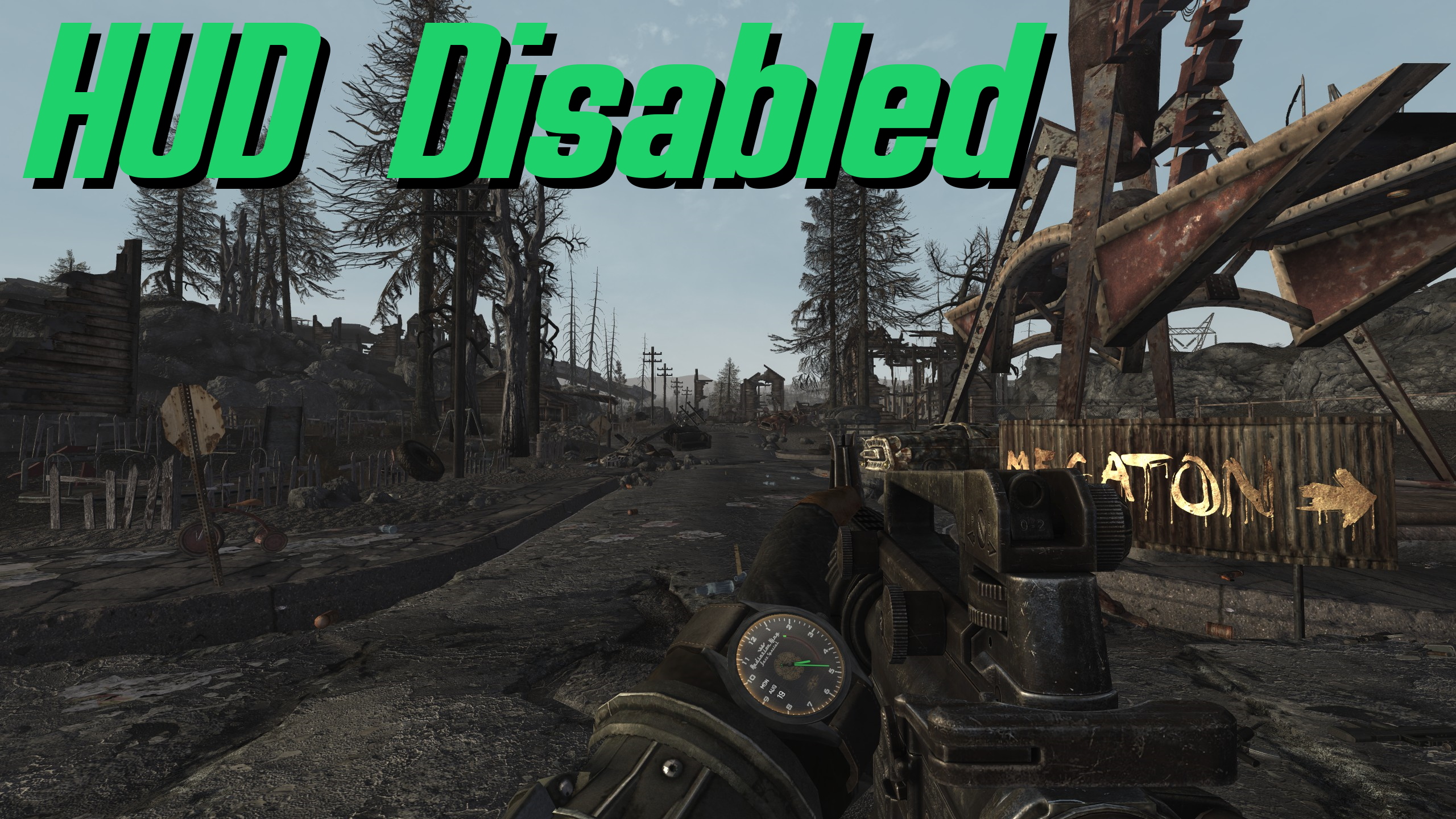 No HUD without Power Armor mod for Fallout: New Vegas