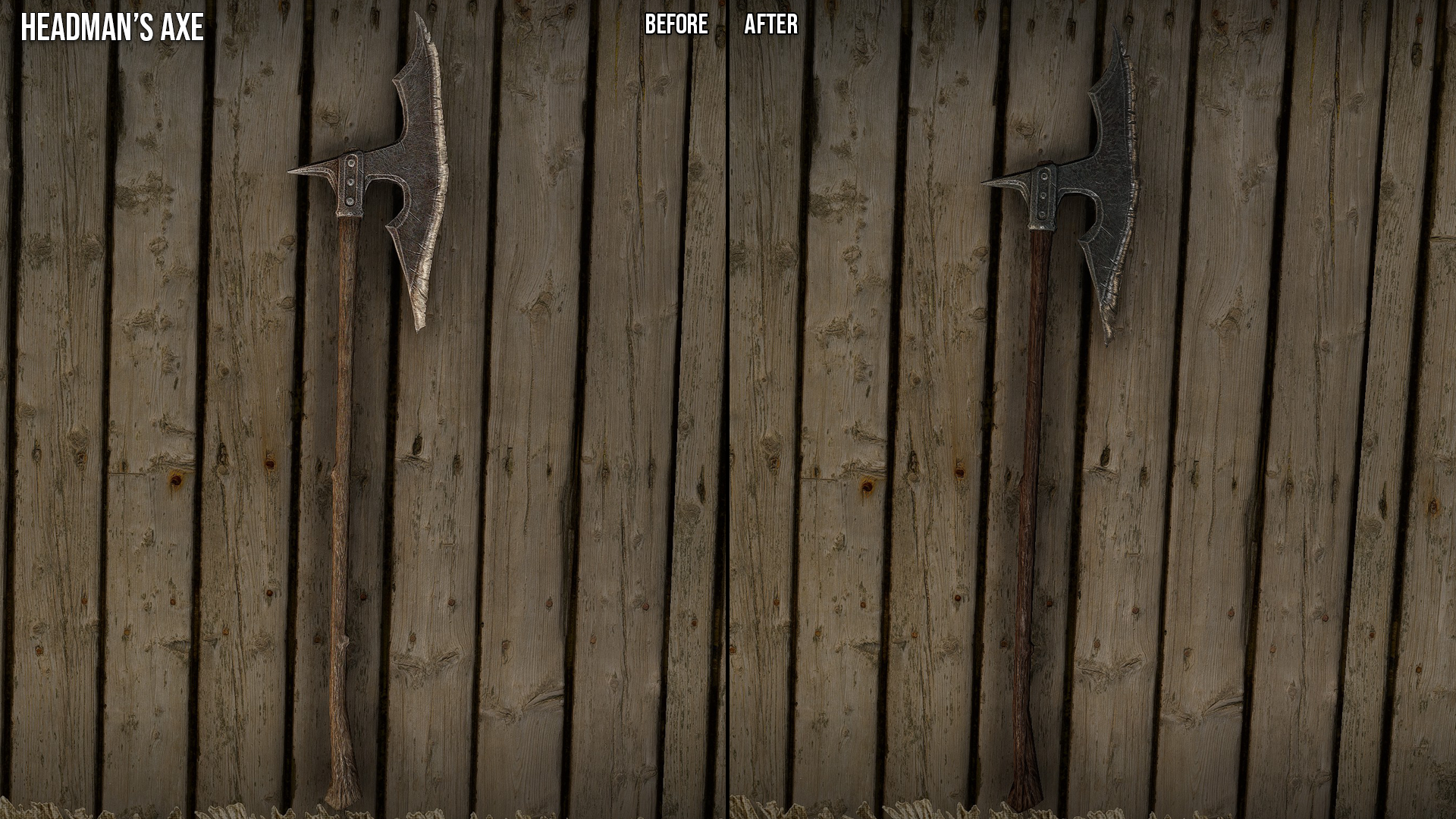 Iron Armors and Weapons Retexture SE mod for The Elder Scrolls V: Skyrim Special Edition