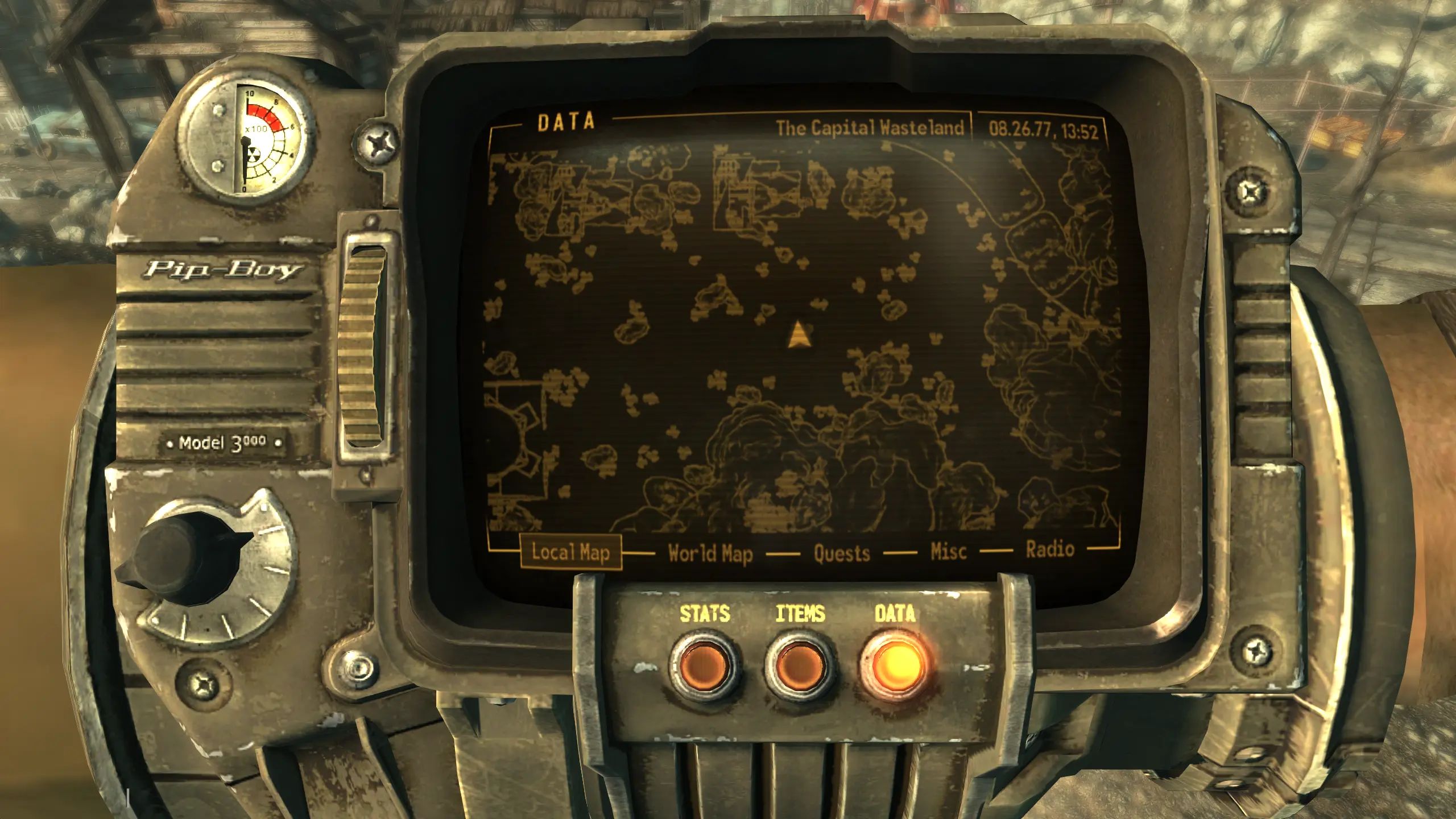 High Res Local Maps mod for Fallout: New Vegas