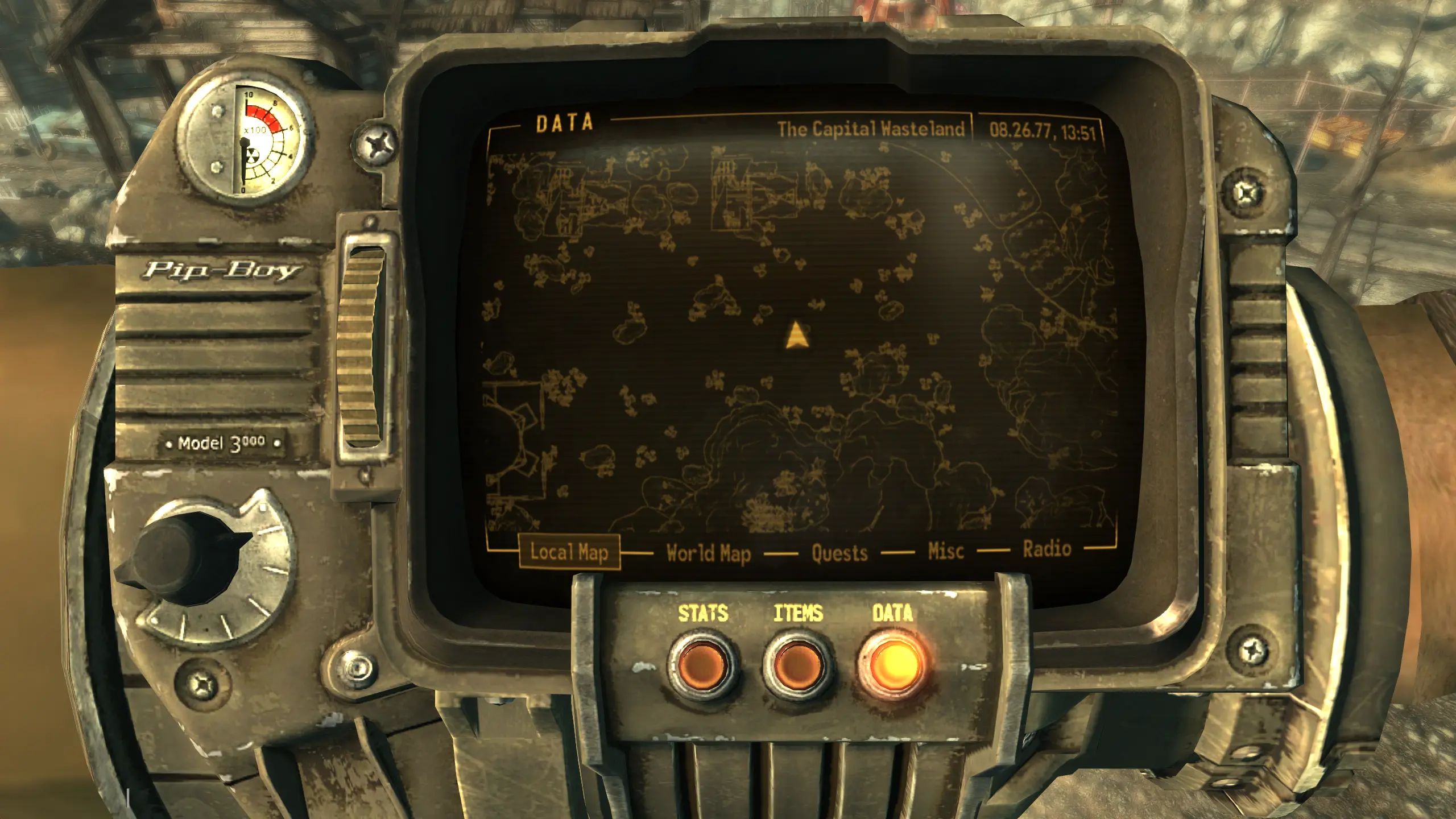 High Res Local Maps mod for Fallout: New Vegas
