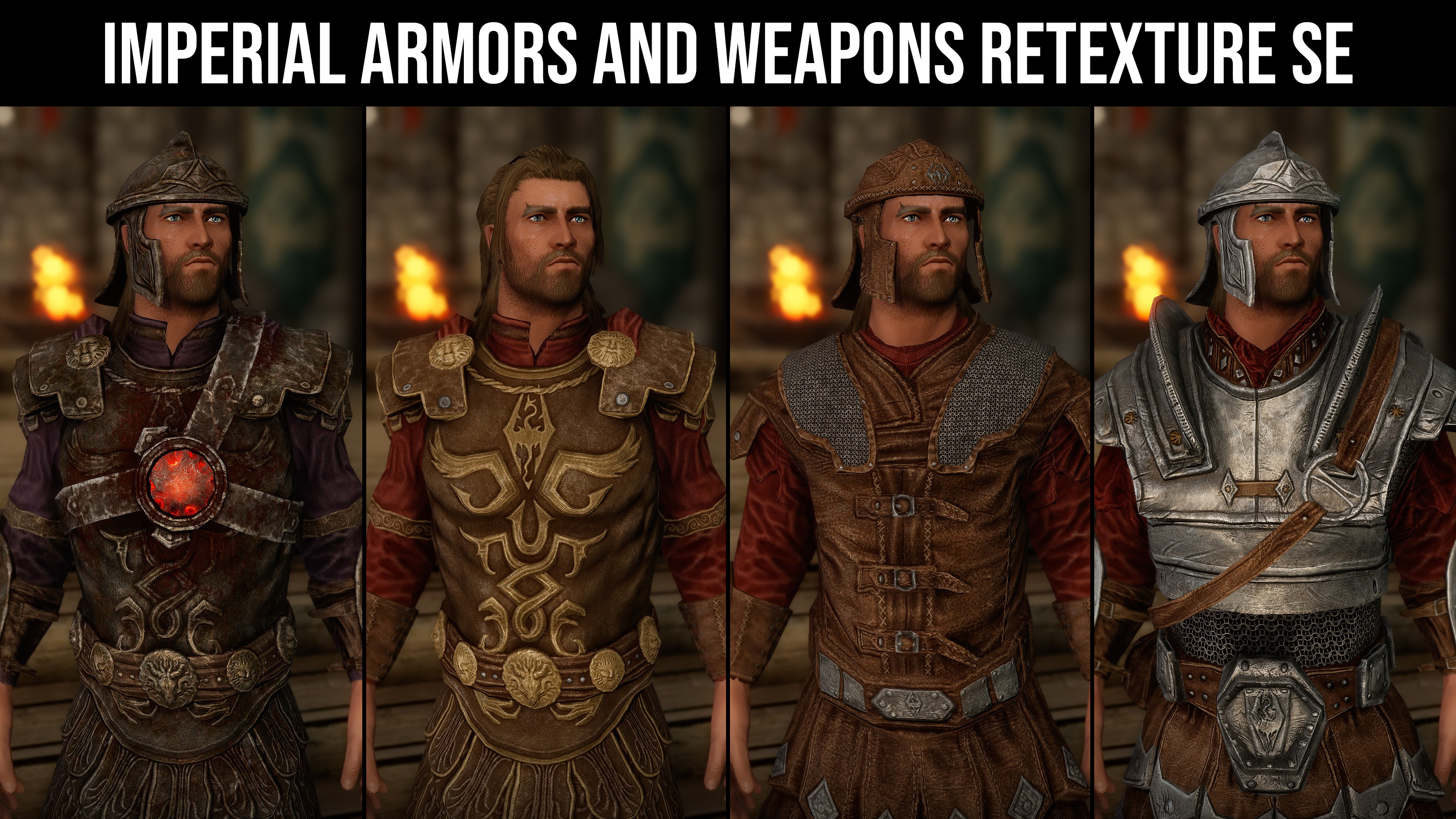 Imperial Armors and Weapons Retexture SE mod for The Elder Scrolls V: Skyrim Special Edition