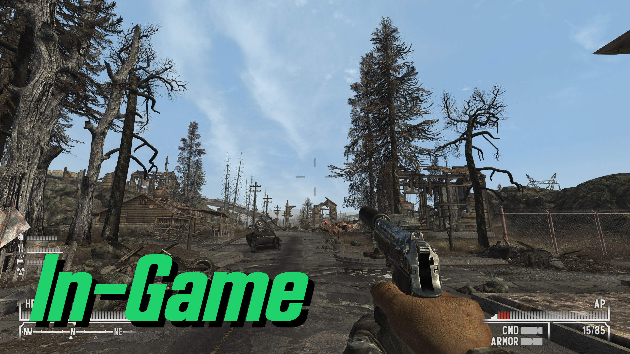 Sneak Vignette mod for Fallout 3