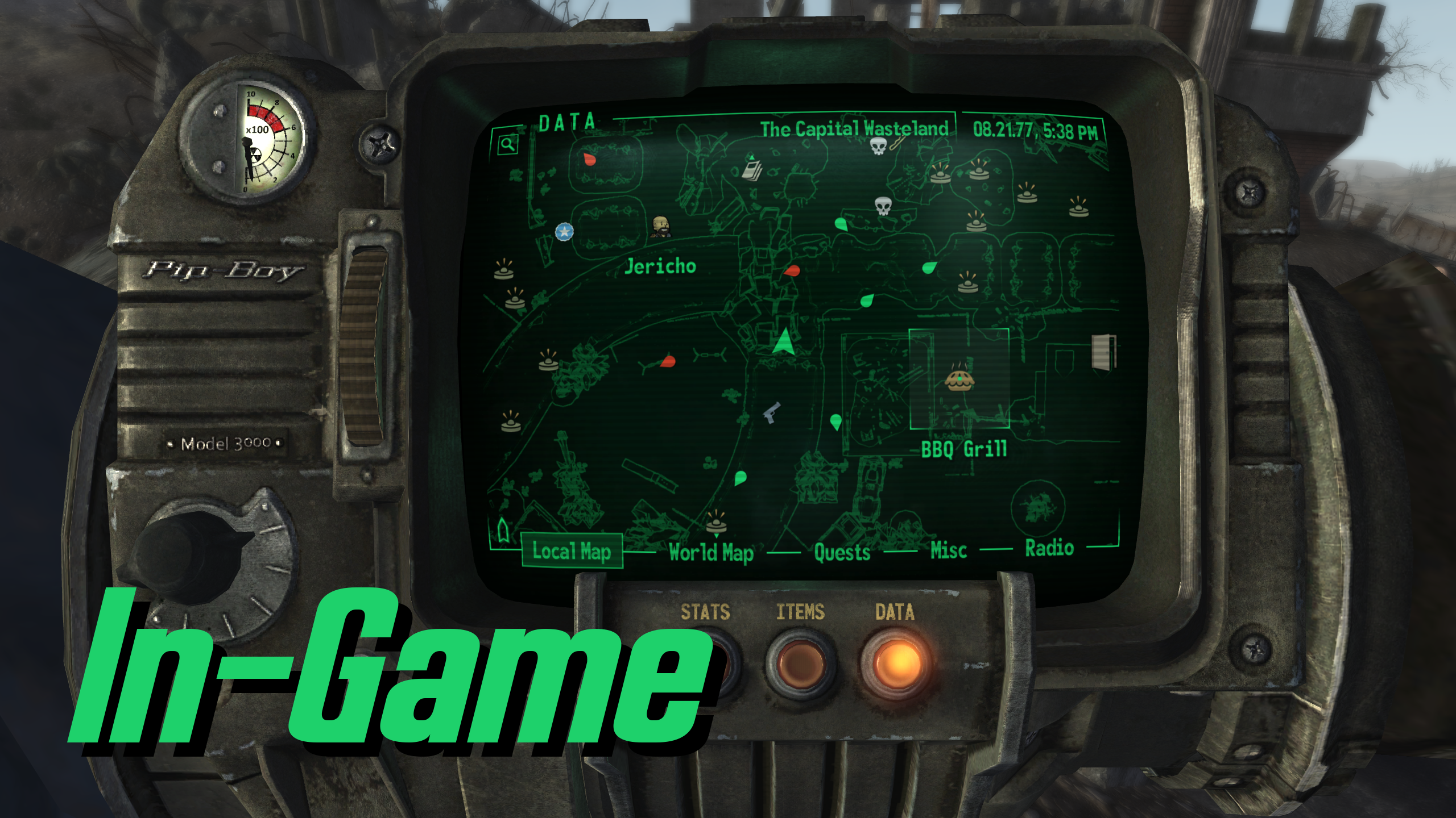 Local Map Overhaul - ESPless mod for Fallout: New Vegas