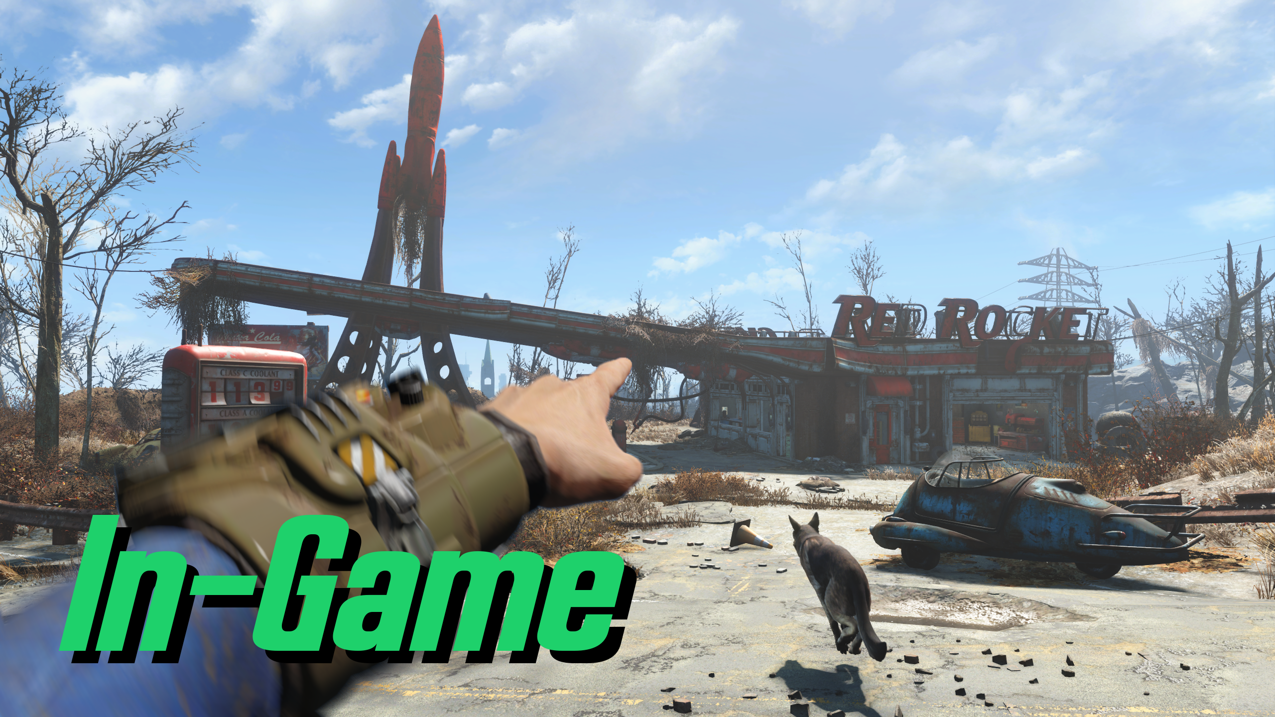 Companion Command Animations mod for Fallout 4