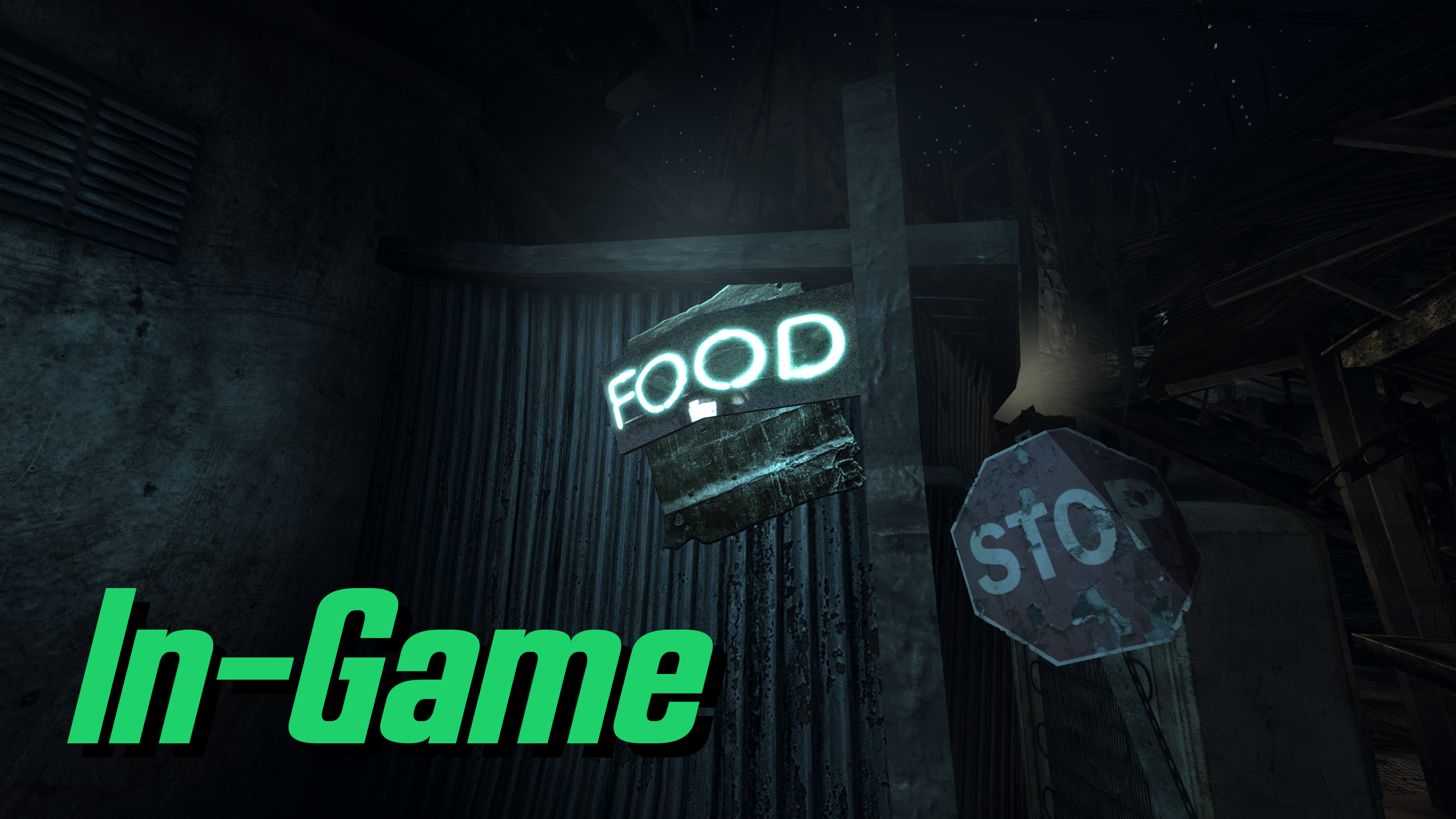 No Sign Strobing mod for Fallout: New Vegas