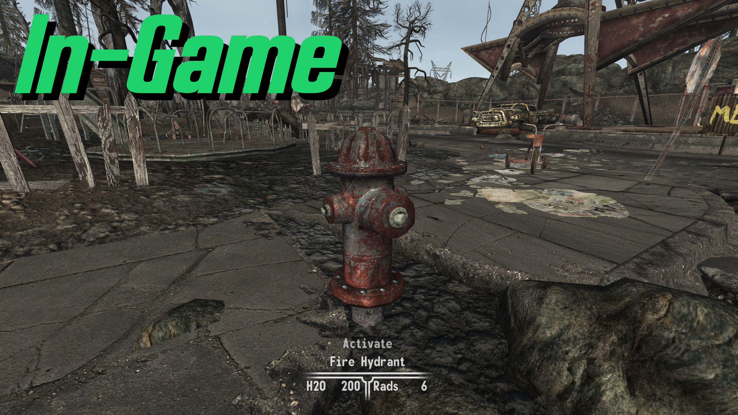 Show Water Source H2O - ESPless mod for Fallout: New Vegas