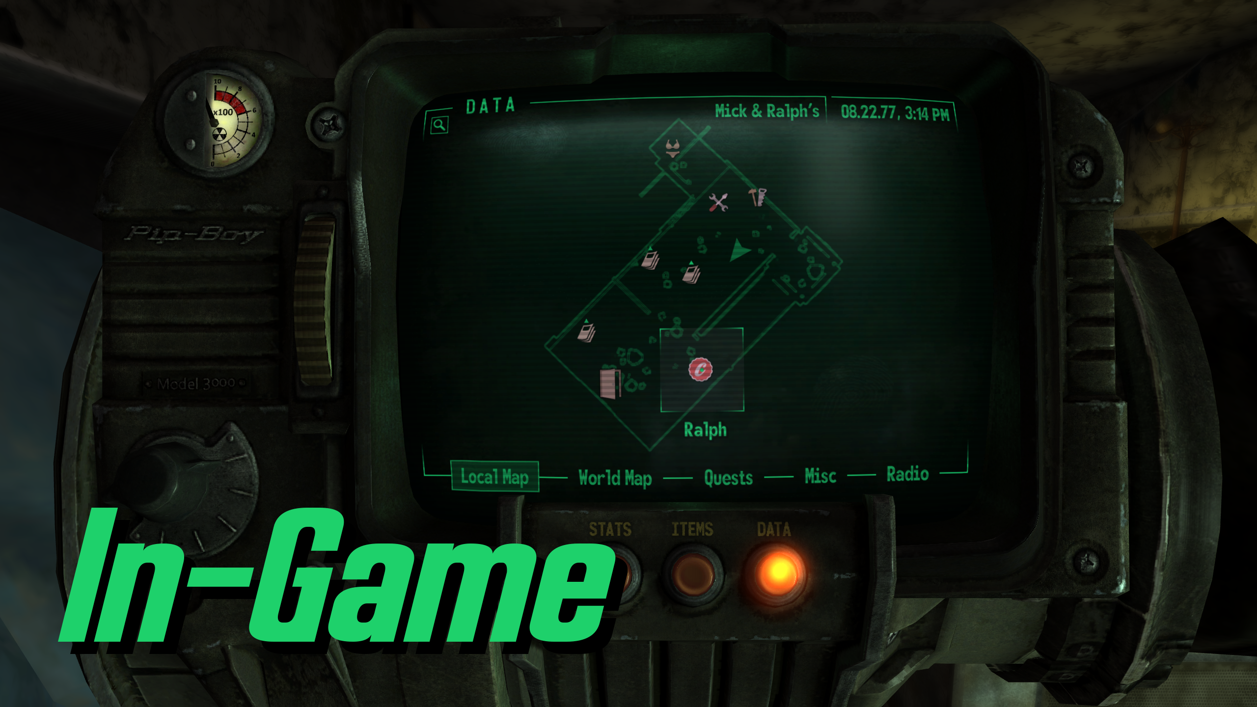 Local Map Overhaul - ESPless mod for Fallout: New Vegas