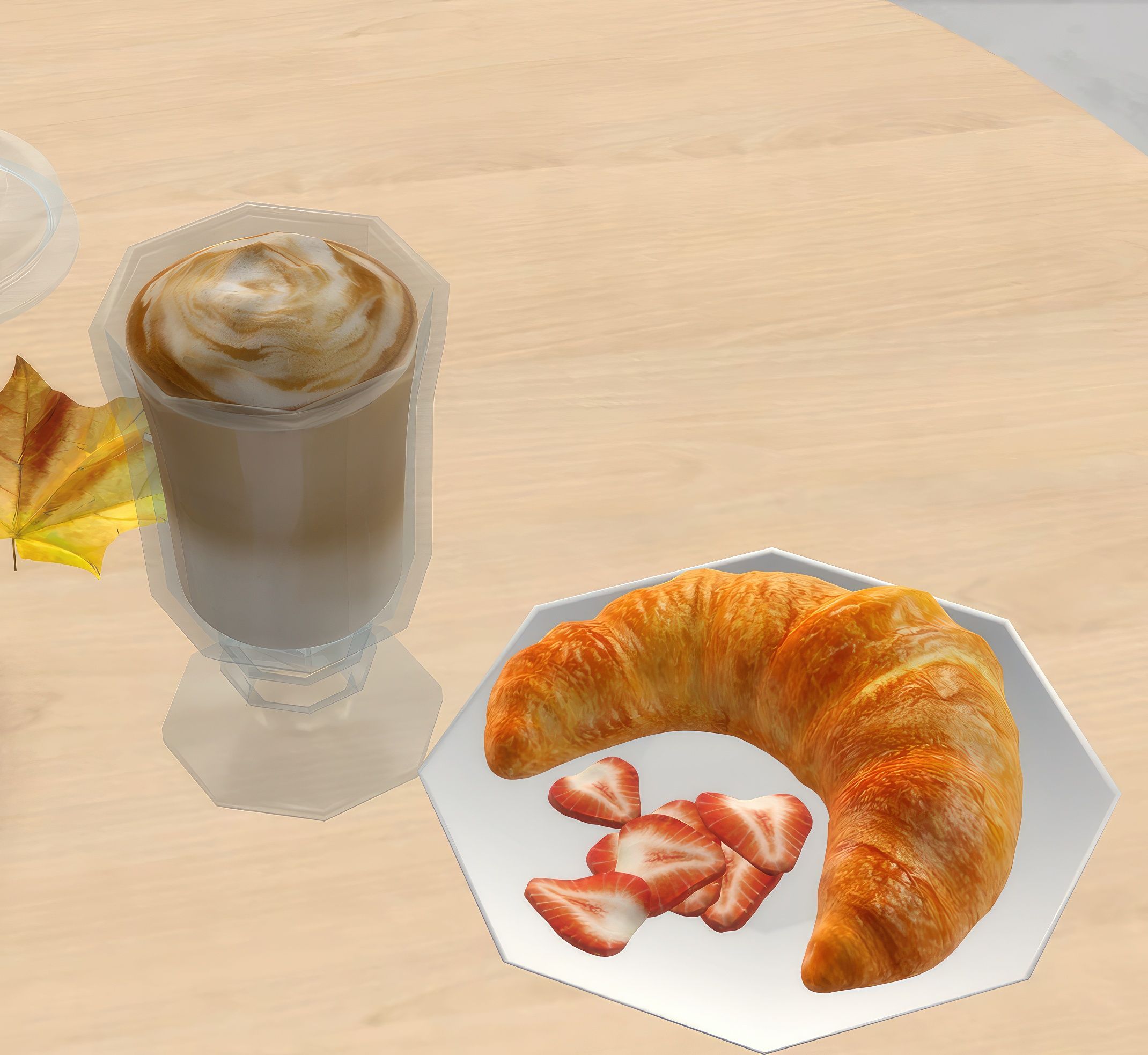 Hello Fall set mod for The Sims 4 