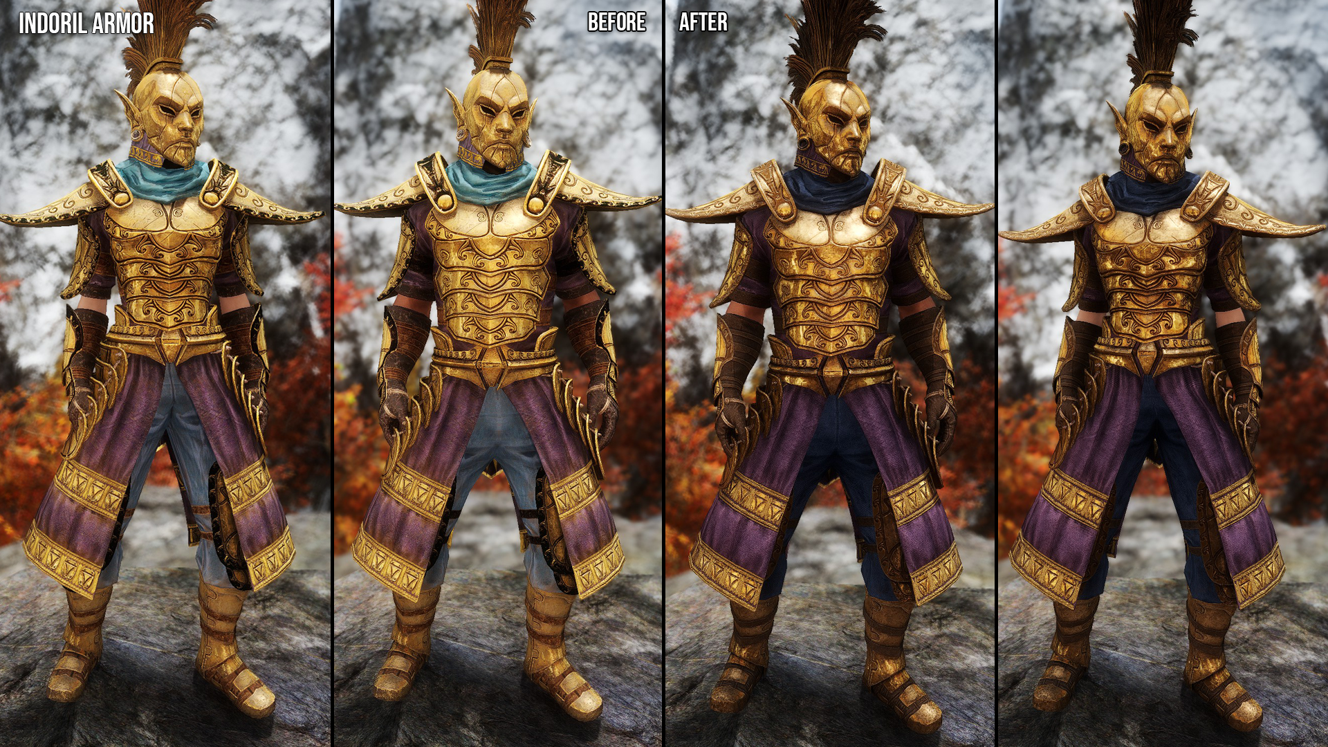 Ghosts of the Tribunal Retexture SE mod for The Elder Scrolls V: Skyrim Special Edition