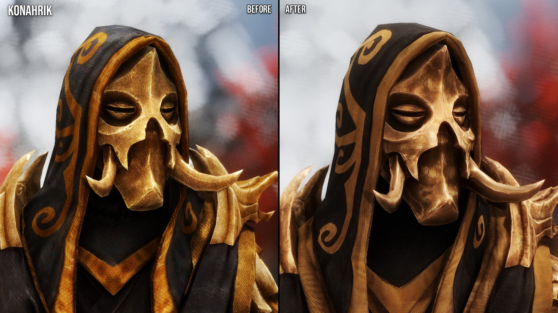 Dragon Priests Retexture SE mod for The Elder Scrolls V: Skyrim Special Edition